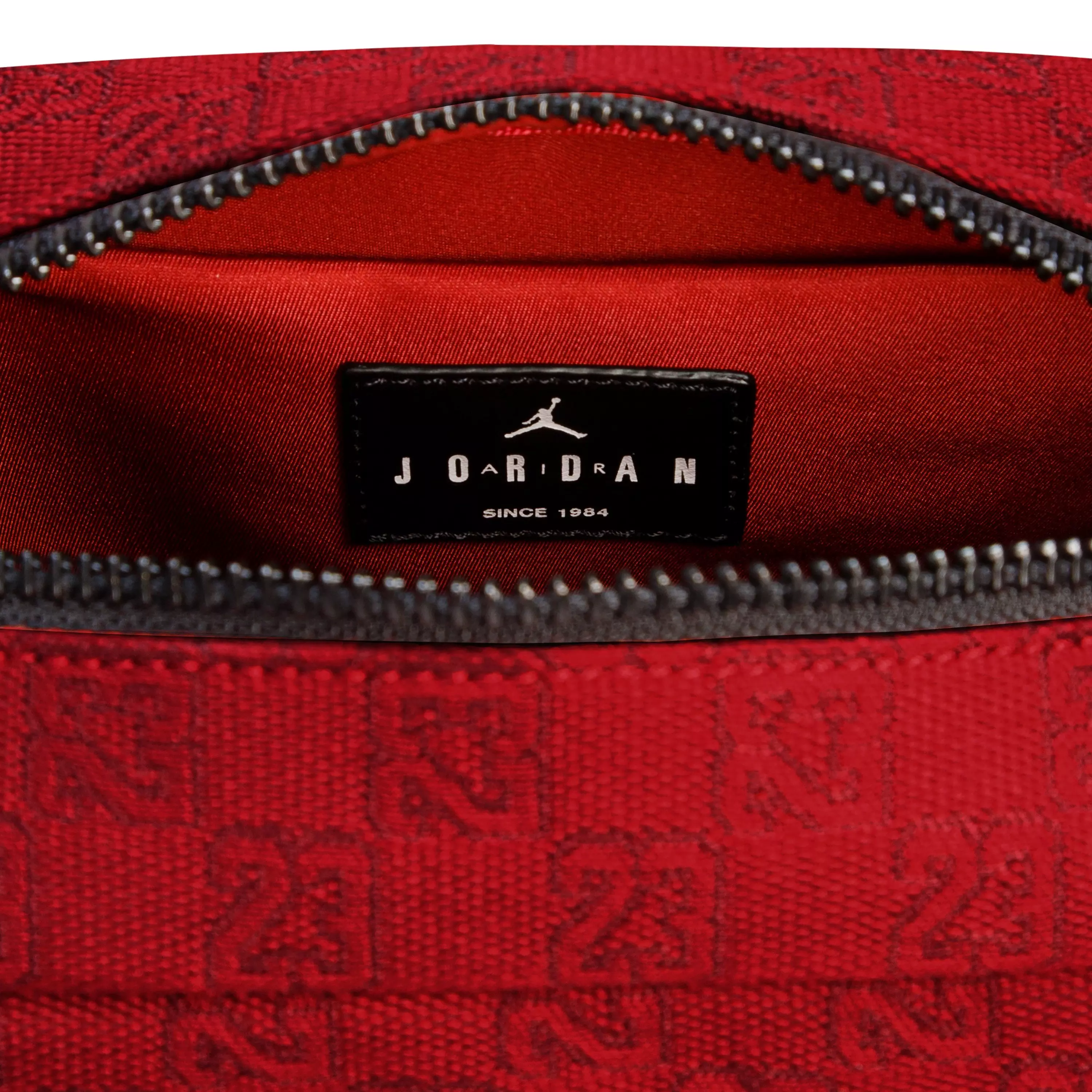 Jordan Monogram Mini Messenger Bag - RED/BLACK