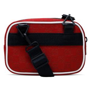 Jordan Monogram Camera Bag with Pins - Red/Black