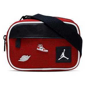 Jordan Monogram Camera Bag with Pins - Red/Black