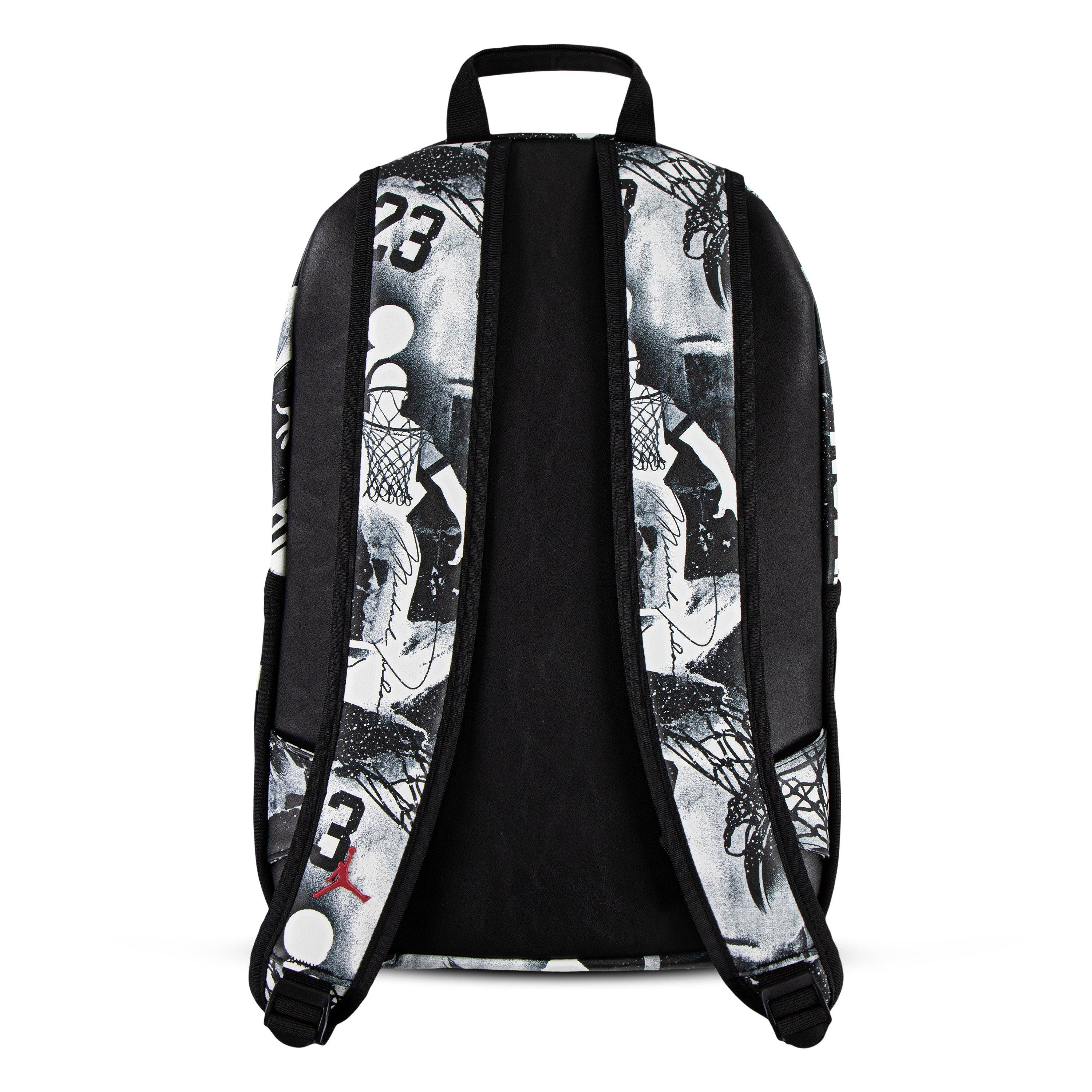 Jordan Borough Printed Black ​Backpack