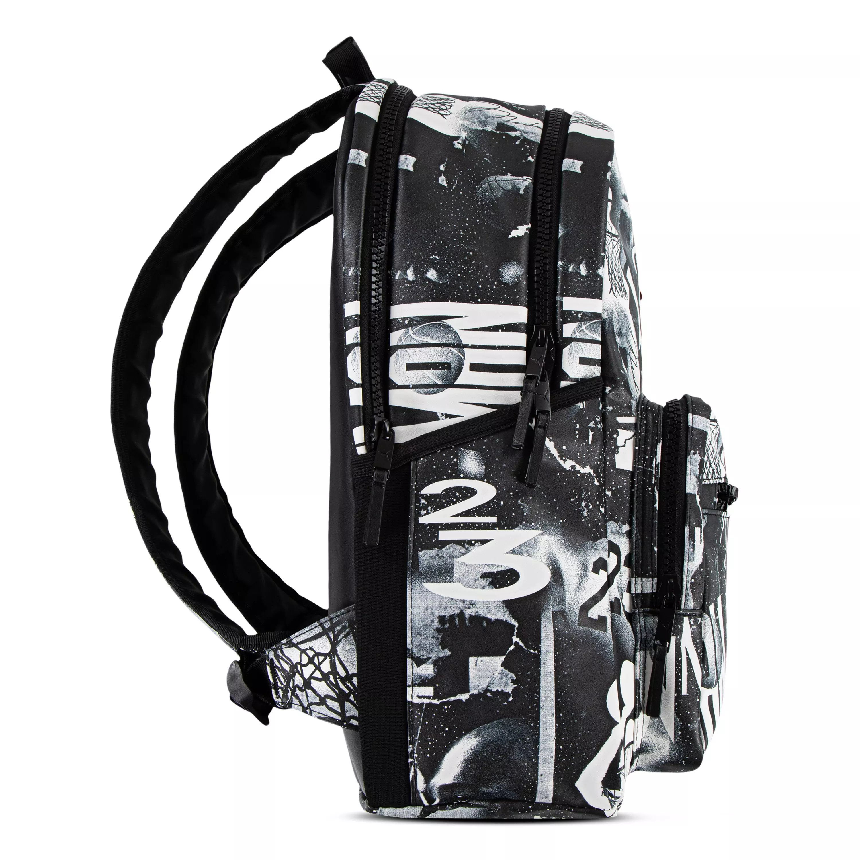 Jordan Borough Printed Backpack - Black - BLACK