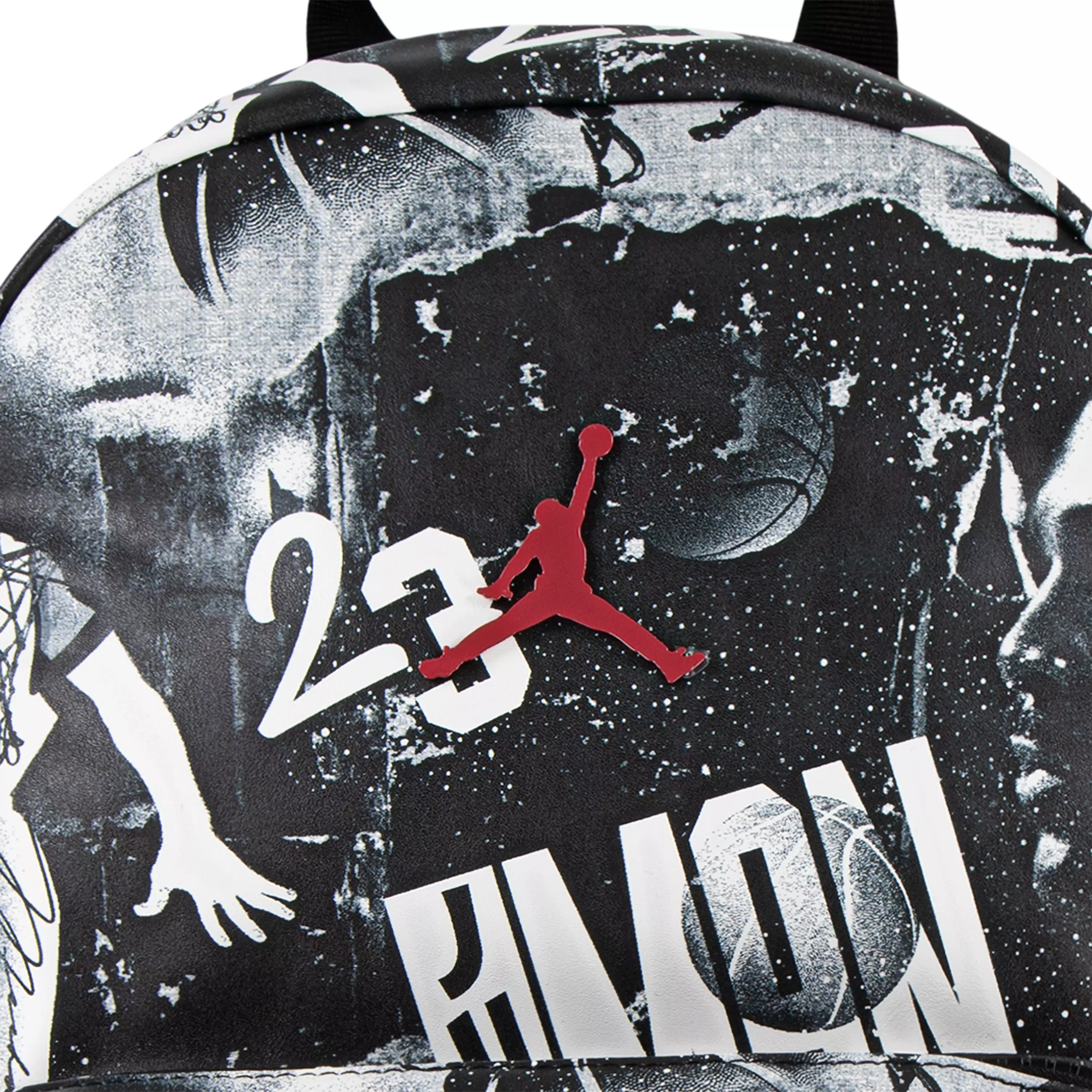 Jordan Borough Printed Backpack - Black - BLACK