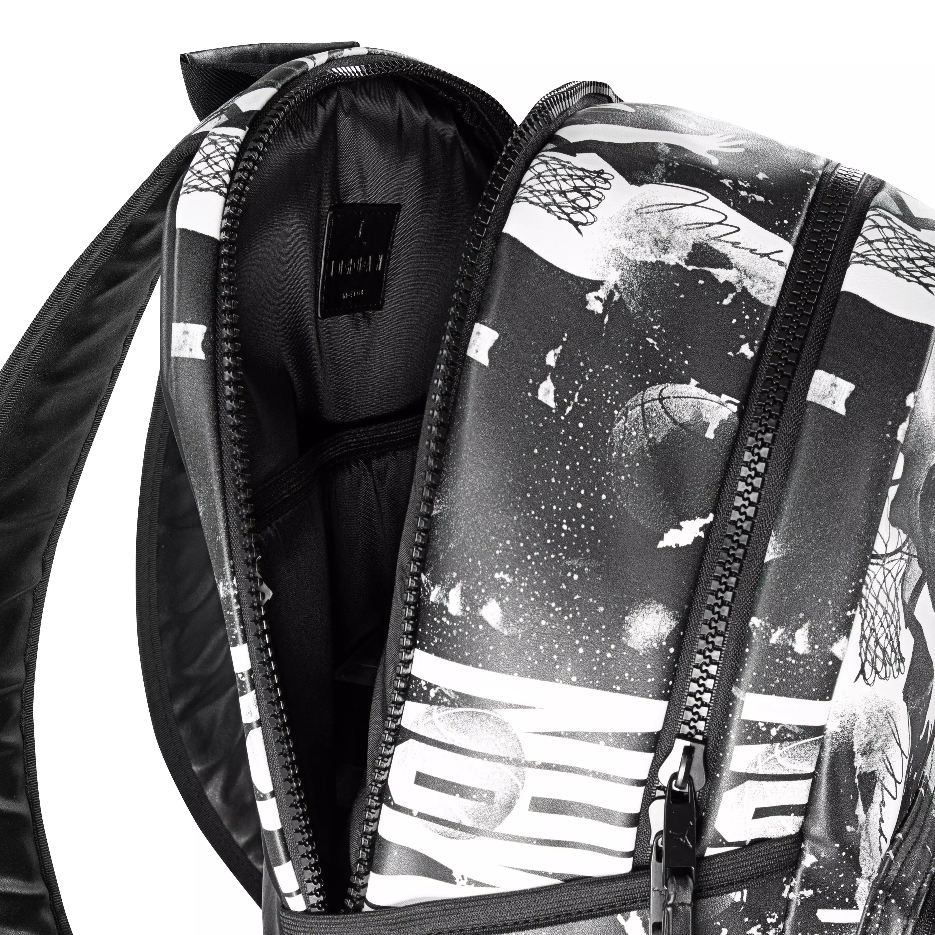 Jordan Borough Printed Backpack - Black - BLACK