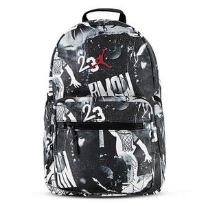 Jordan Borough Printed Backpack - Black