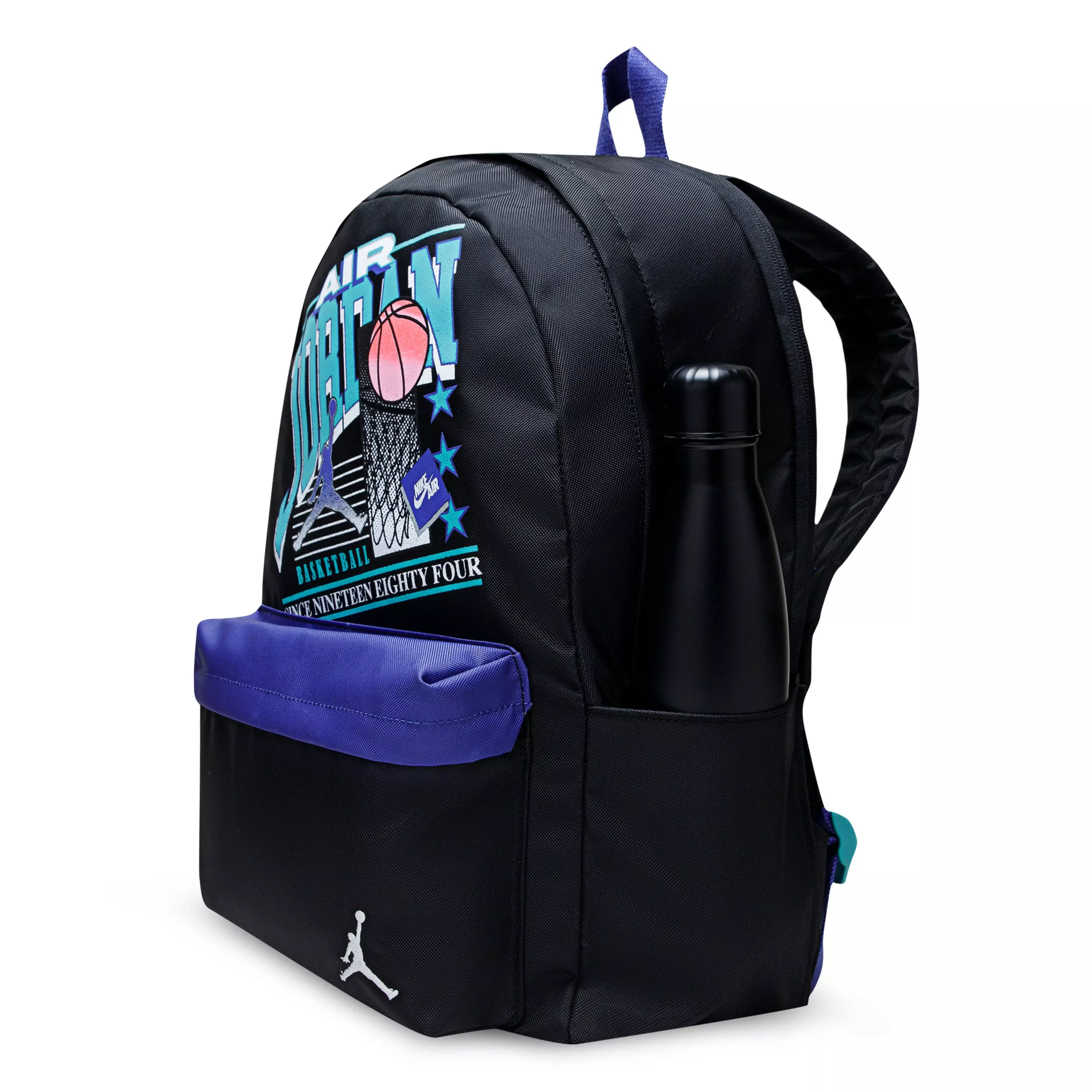 Jordan 84 Vintage Backpack - BLACK/PURPLE