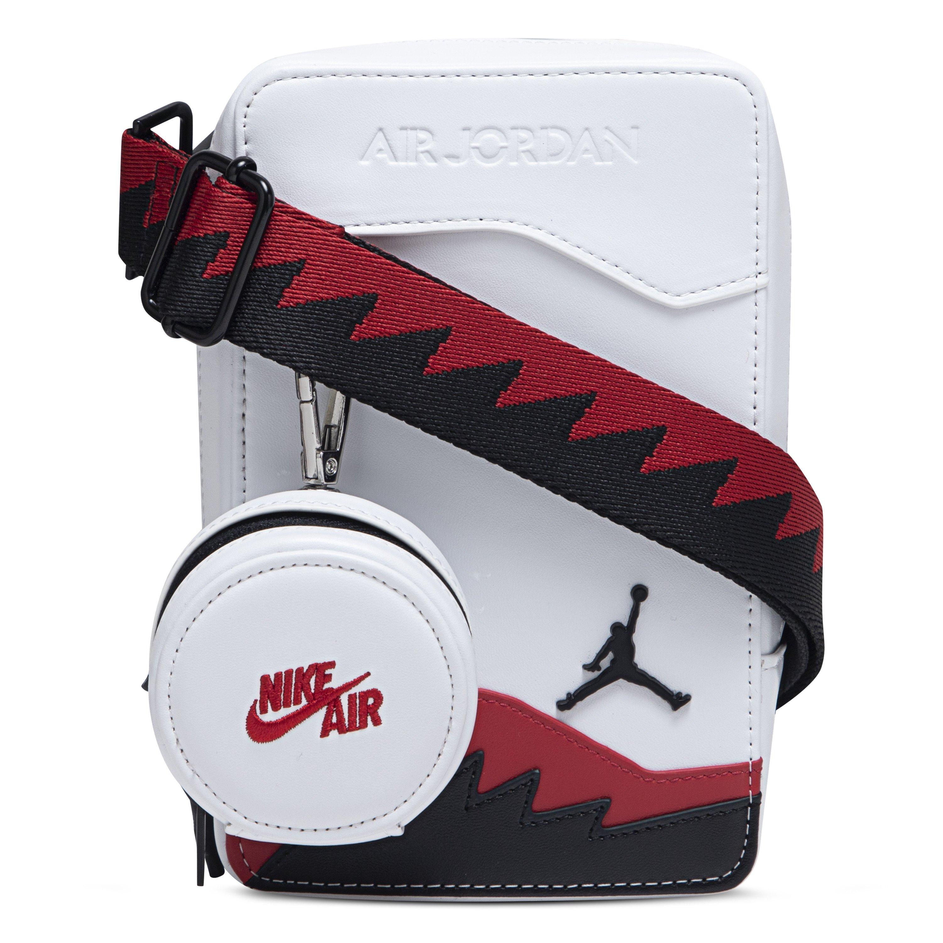 Jordan AJ5 Crossbody - White/Red/Black