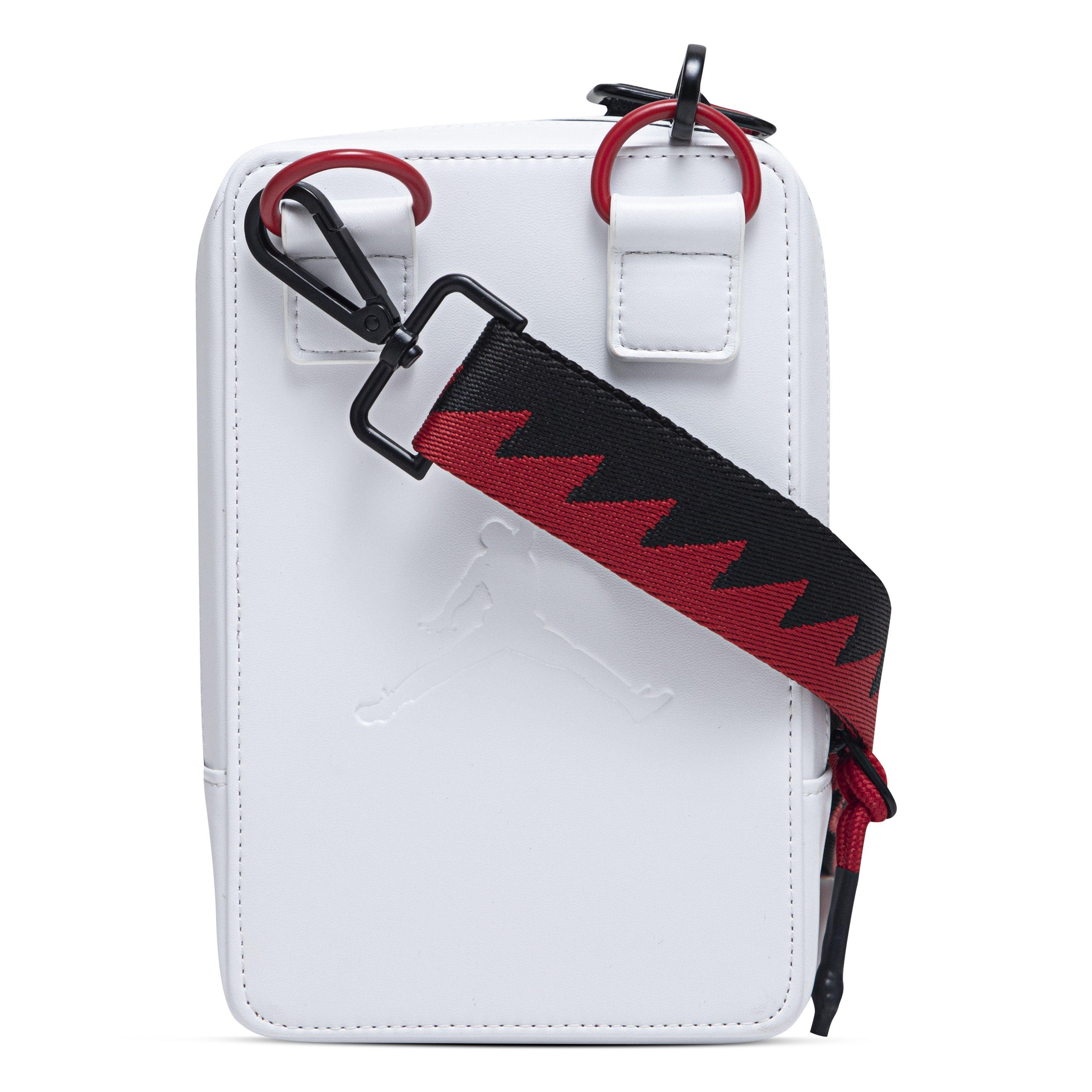Jordan AJ5 White/Red/Black Crossbody