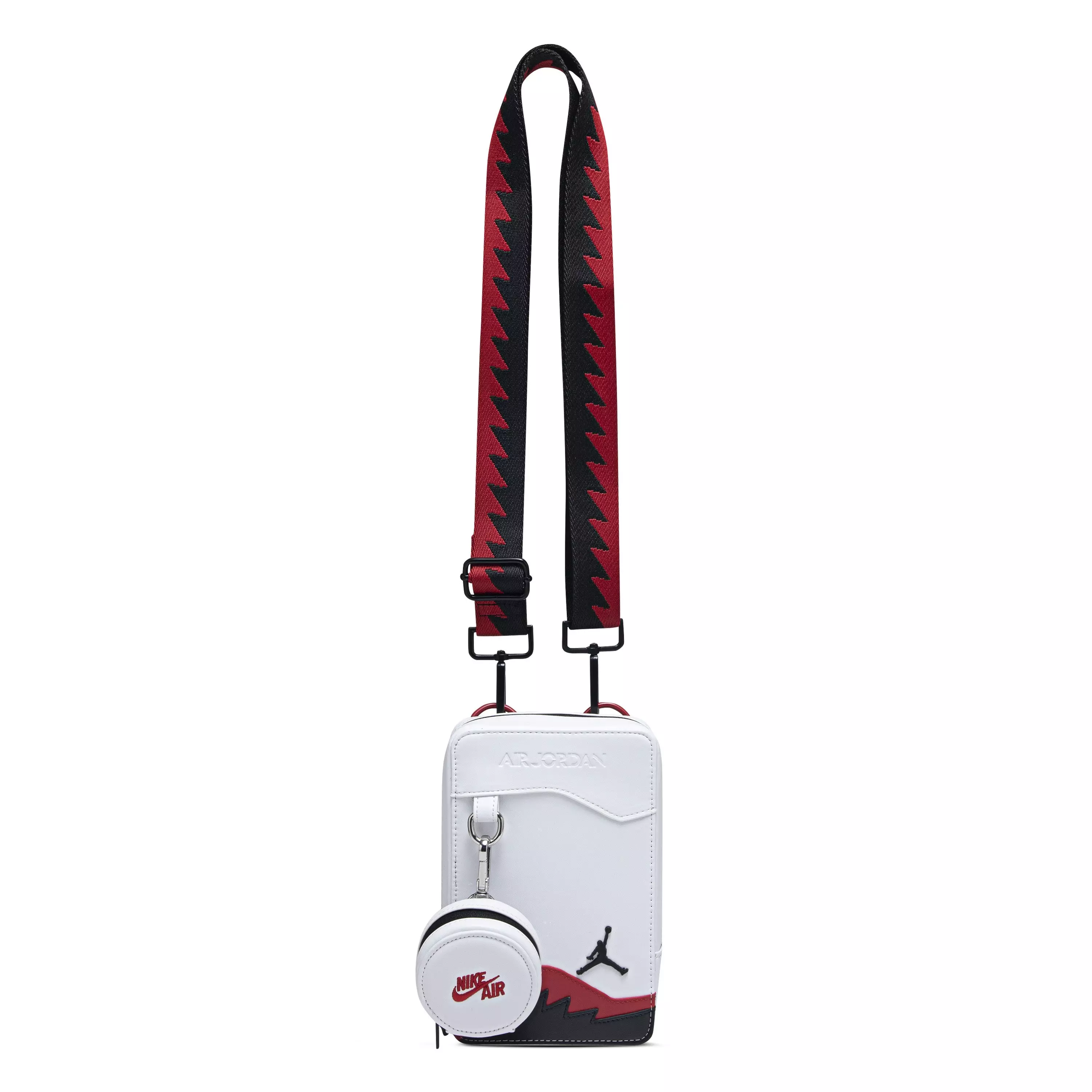 Jordan AJ5 Crossbody - White/Red/Black - WHITE/RED/BLACK