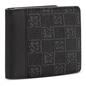 Jordan Monogram Bifold Wallet - Black