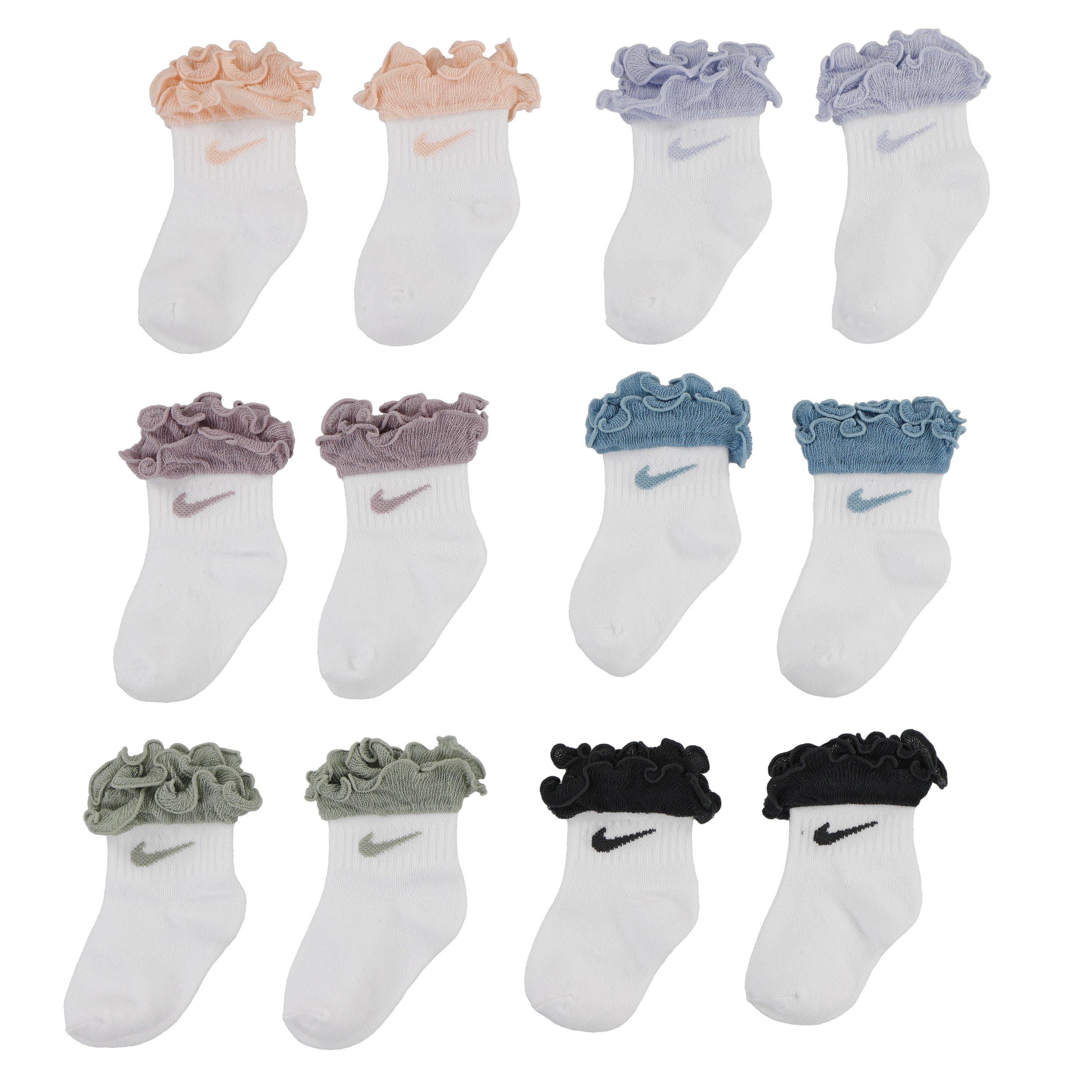 Nike Ruffle Infant Kids' Socks-6PK