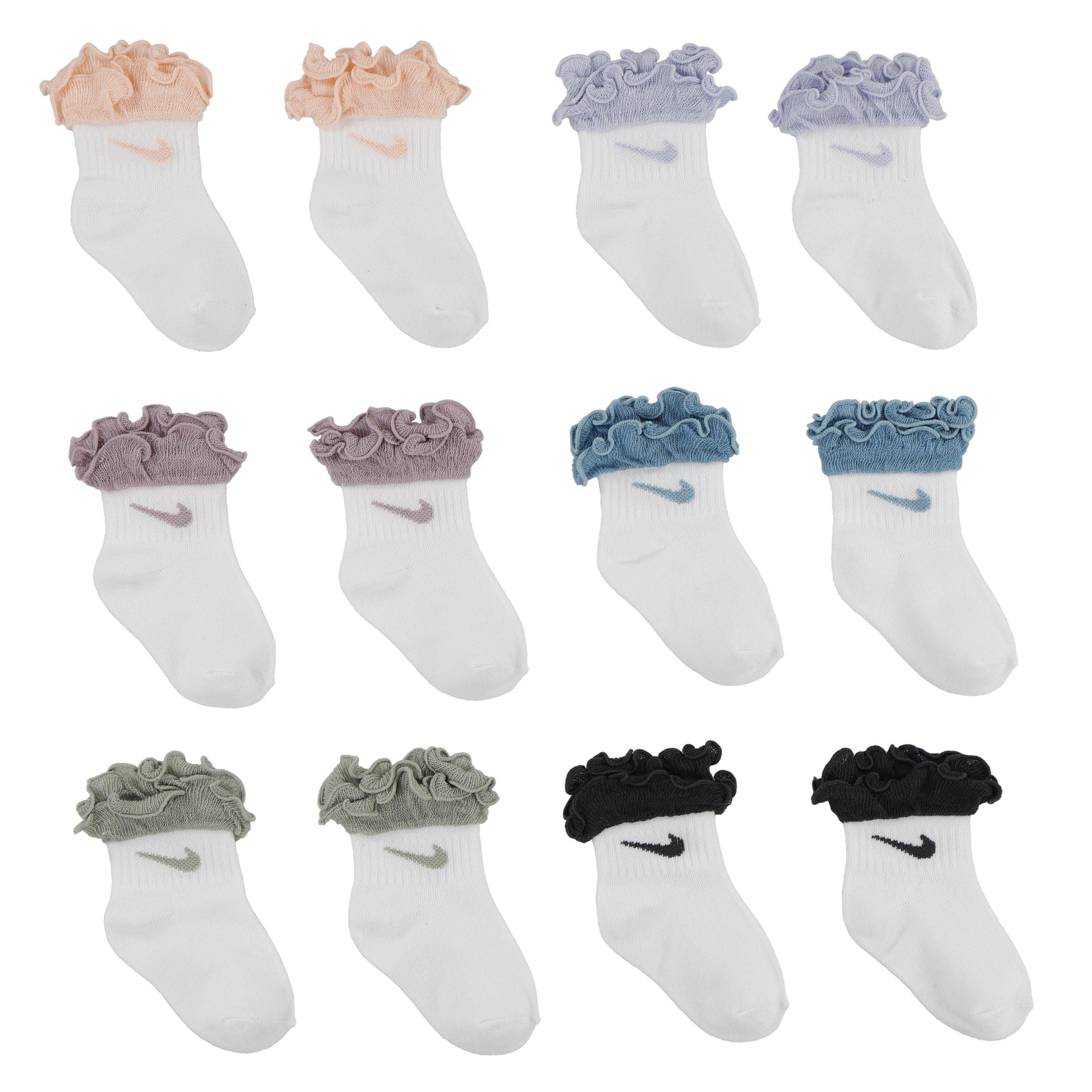 Nike Ruffle Infant Kids' Socks-6PK