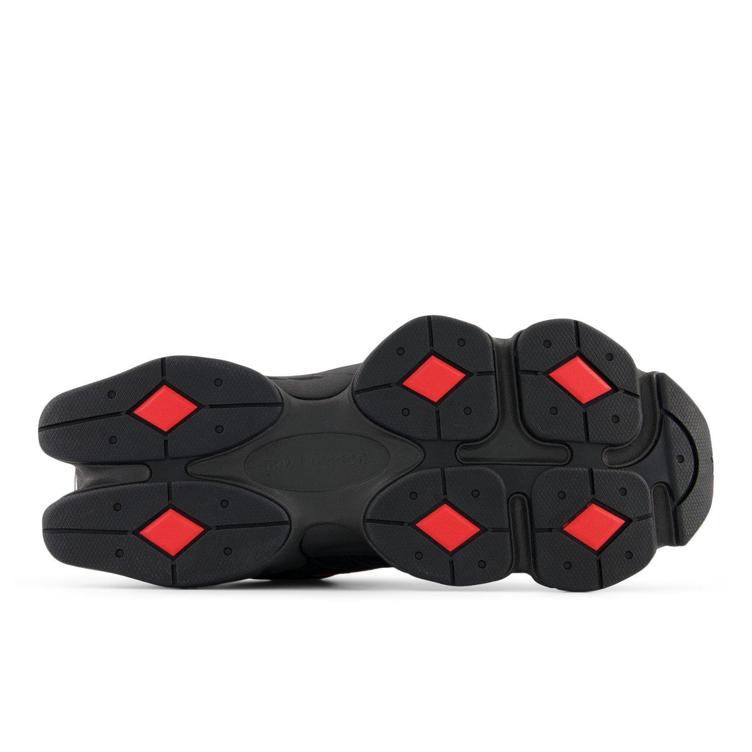 New Balance 9060 Athletic Shoes Abzorb Midsole U9060BLA Black Red Mens Size 9 New Balance 9060 Men main image 3