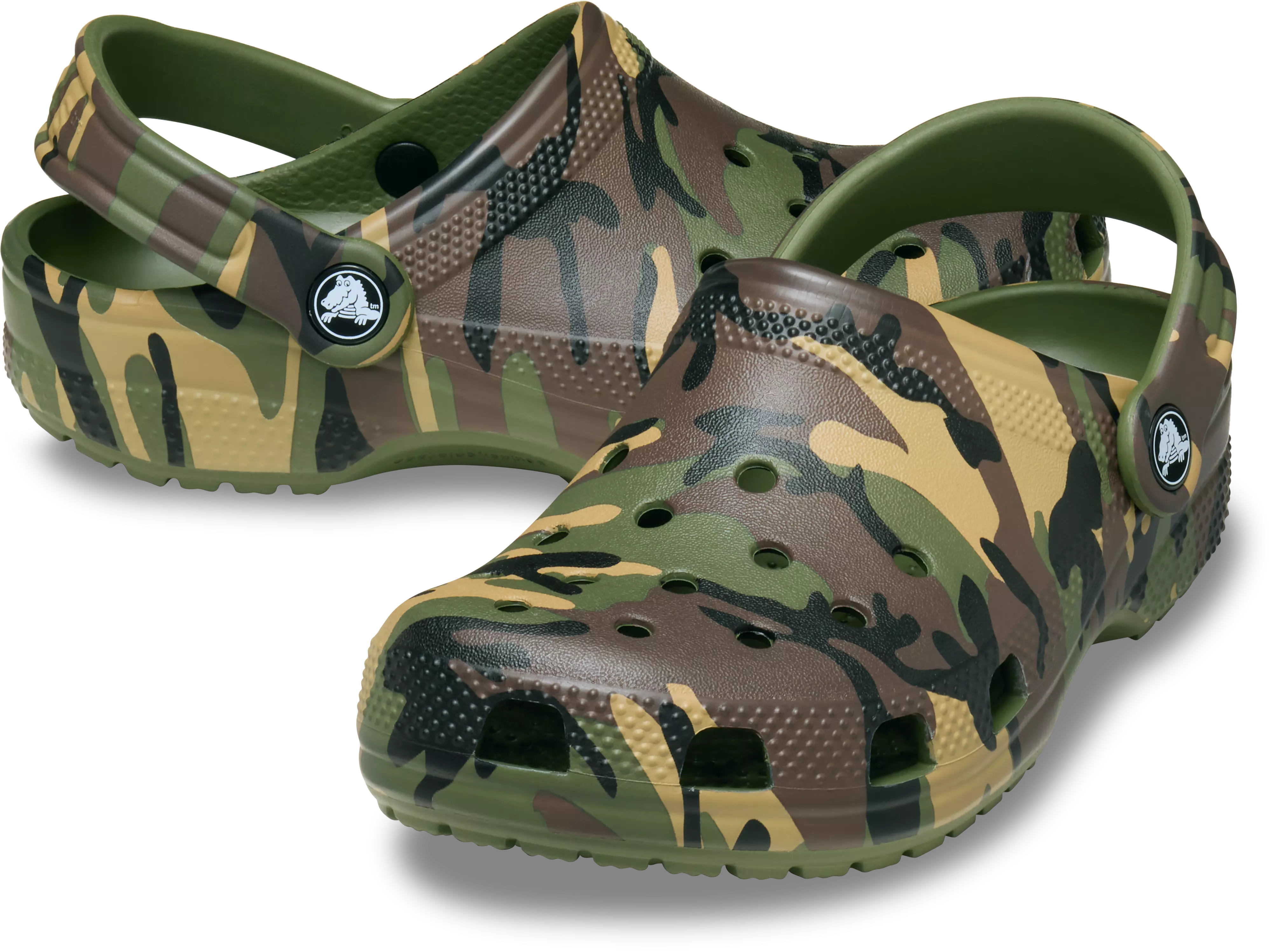 Crocs Classic "Camo" Grade School Boys' Clog - CAMOUFLAGE