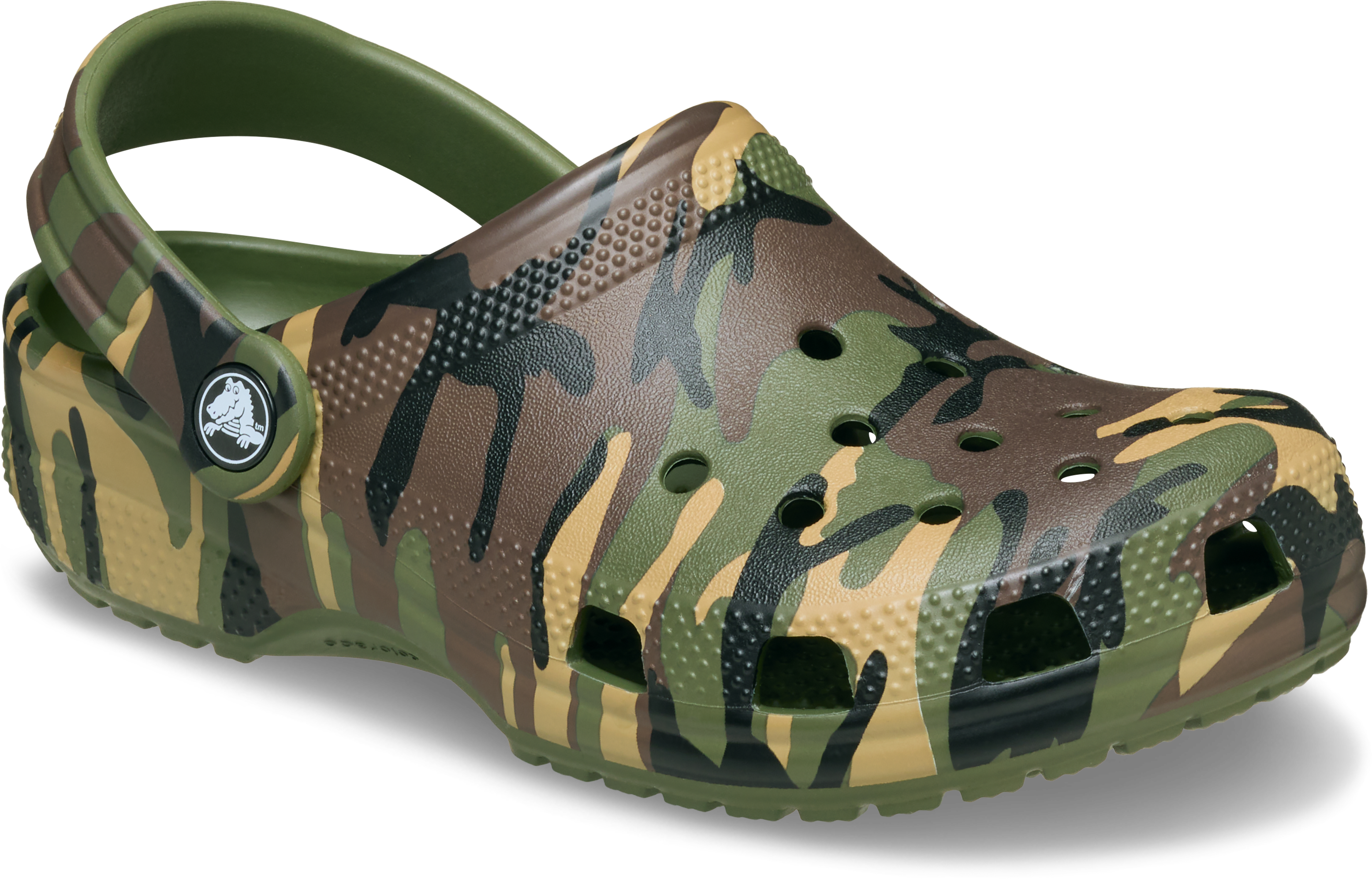 Crocs Classic "Camo" Grade School Boys' Clog - CAMOUFLAGE Thumbnail View 7