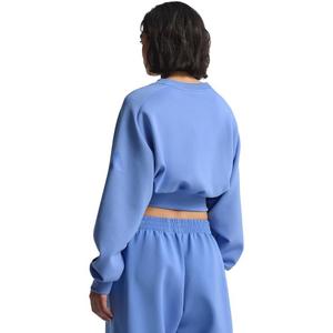 adidas Women's ALL SZN Soft Lux Loose Sweatshirt-Blue