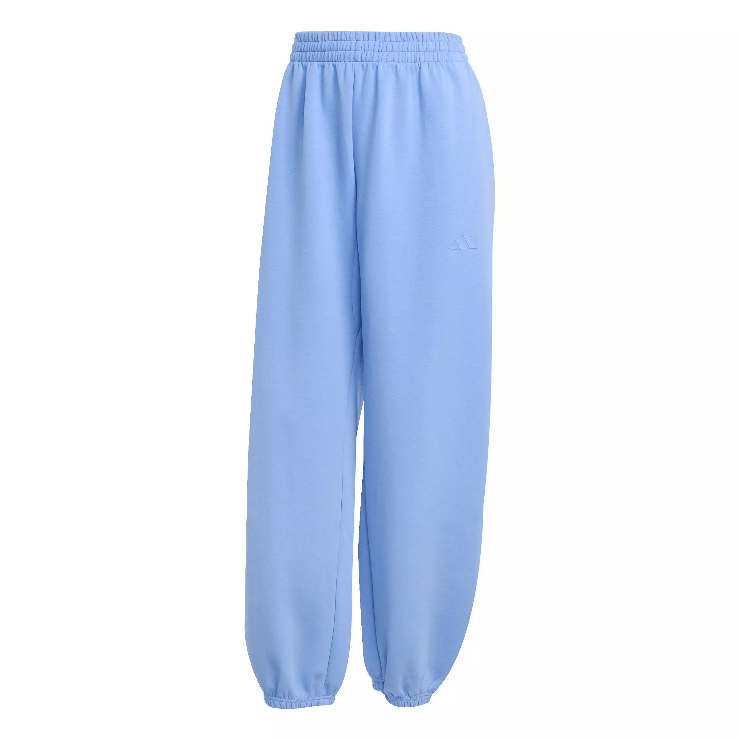 adidas Women's ALL SZN Soft Lux Loose Pants - Blue - BLUE