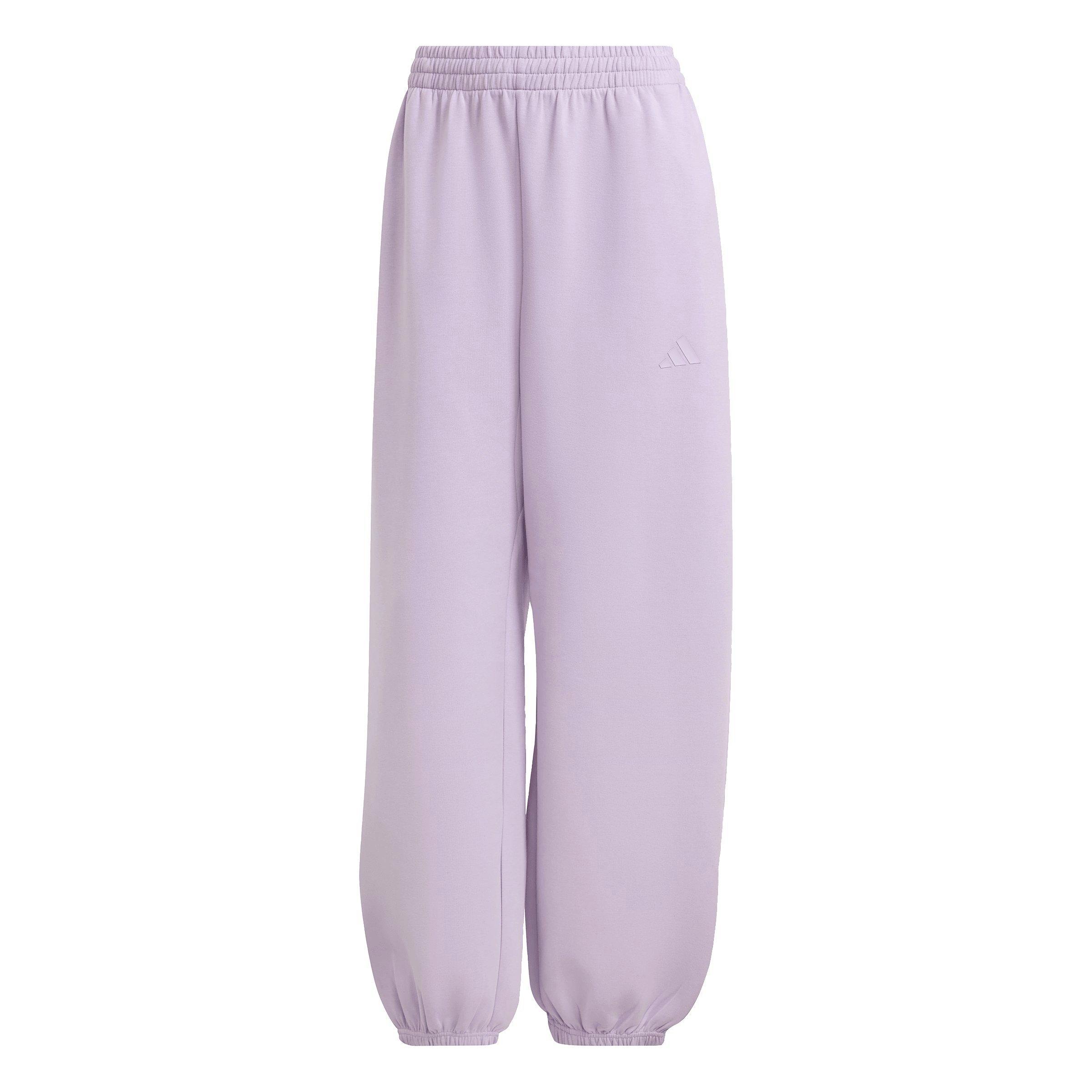 adidas Women's ALL SZN Soft Lux Loose Pants - Lilac - LILAC Thumbnail View 7