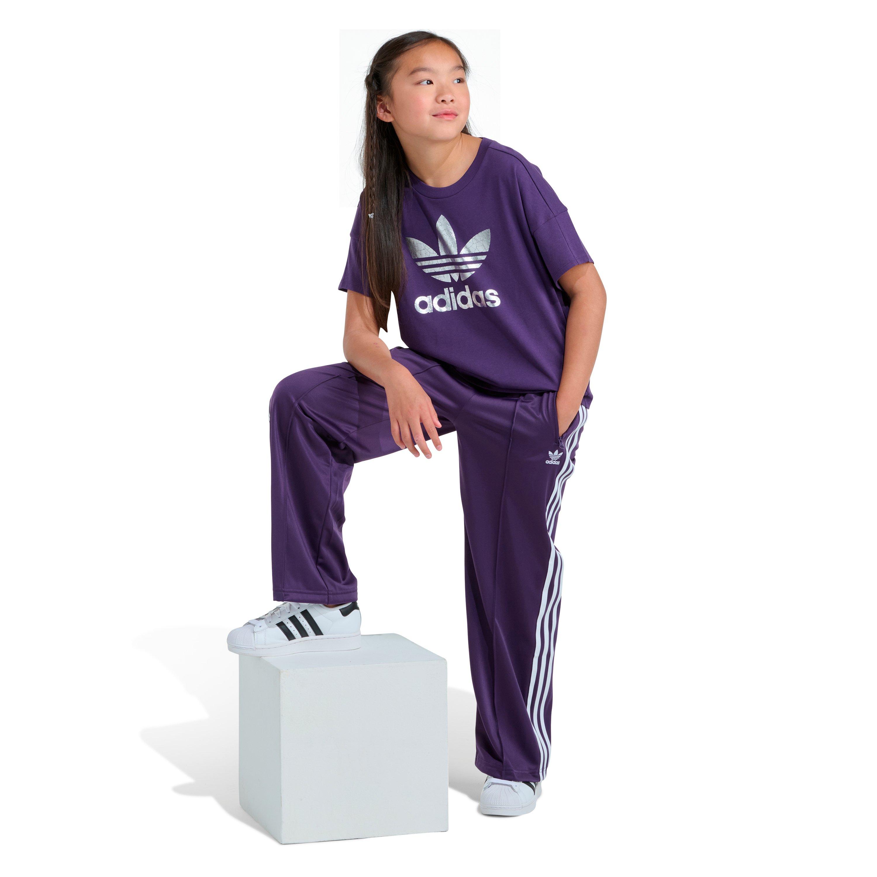 adidas Big Girls' Plum Wide Leg Pants