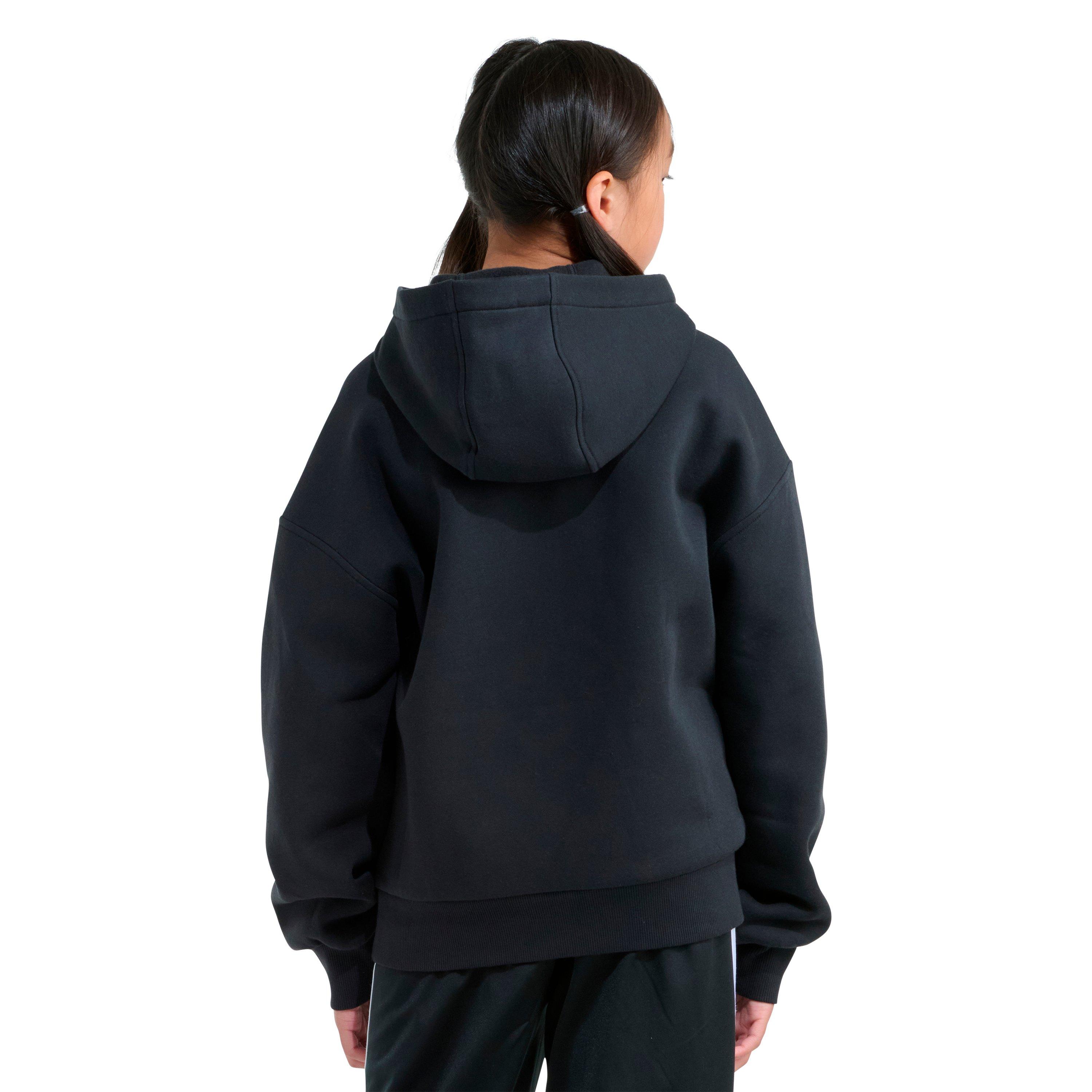 adidas Big Girls' Cheetah/Black Hoodie
