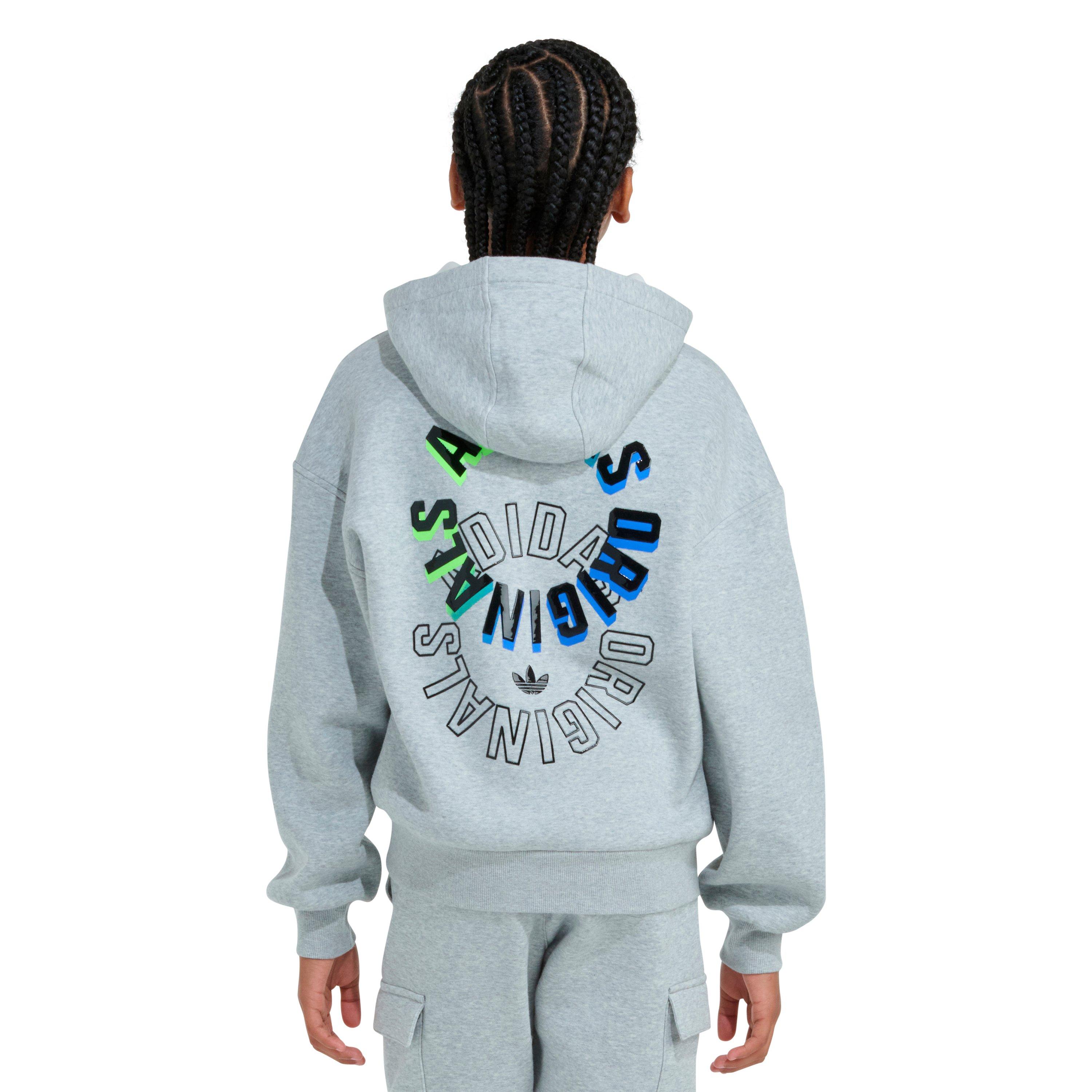 adidas Big Kids' Grey/Multi Hoodie