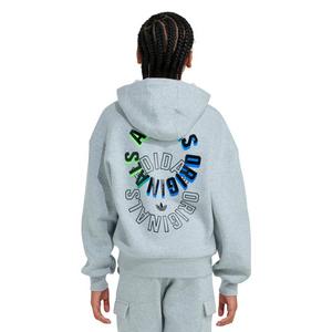 adidas Big Kids' Hoodie - Grey/Multi