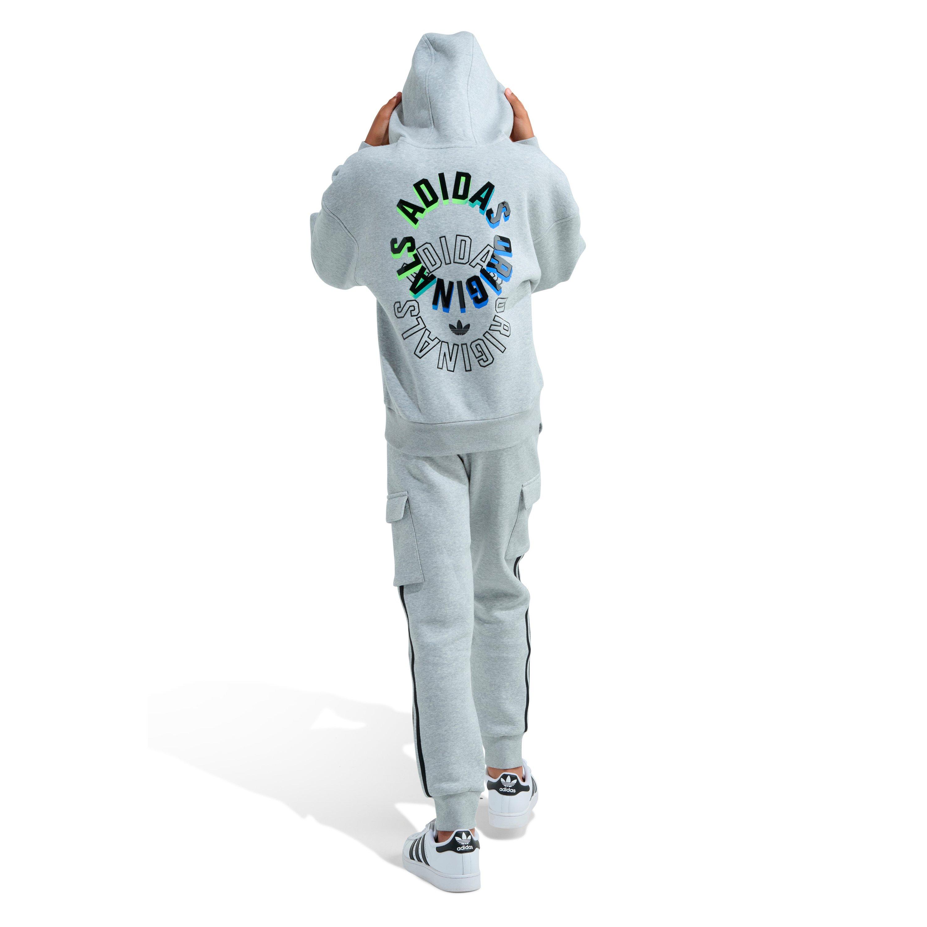 adidas Big Kids' Grey/Multi Hoodie