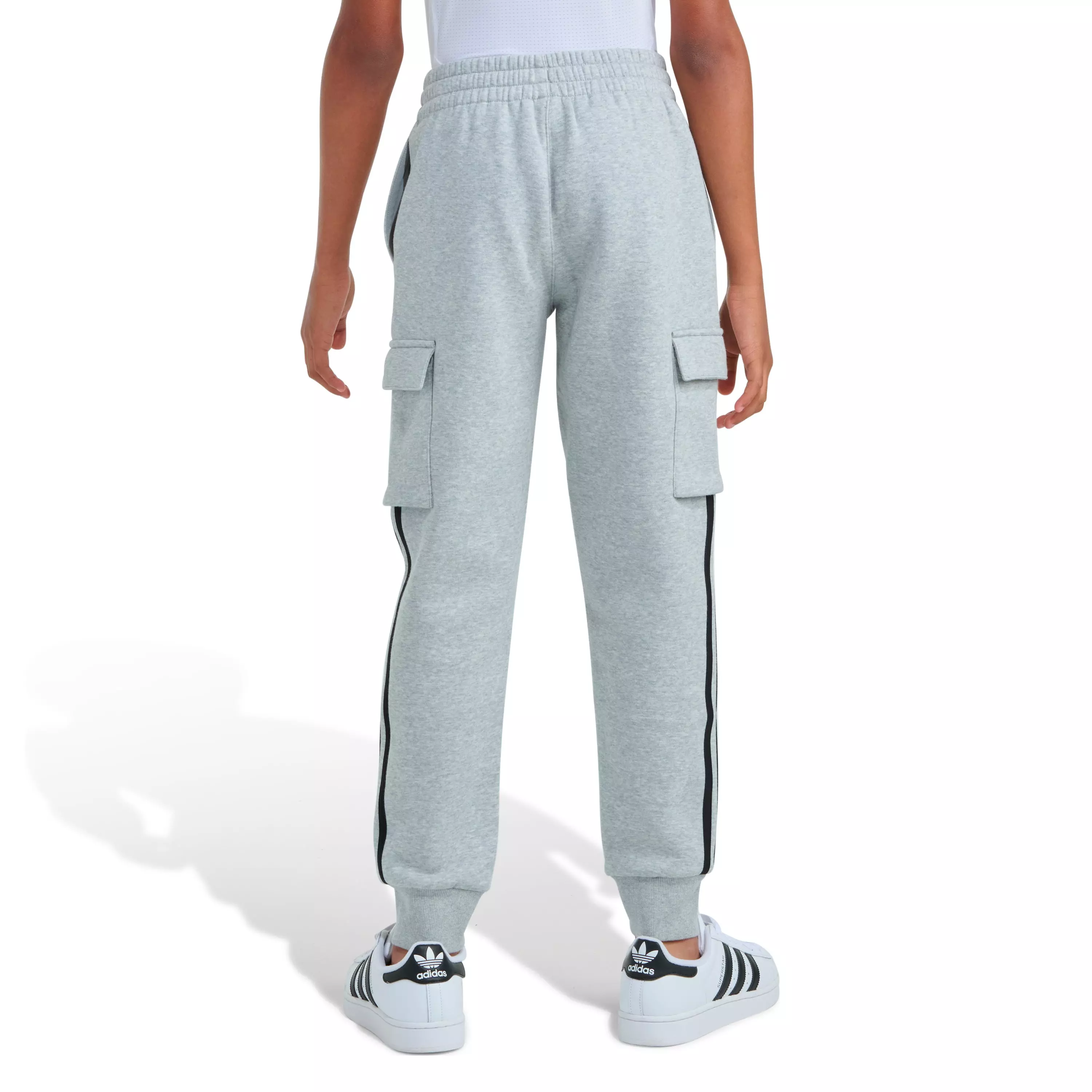 adidas Big Kids' Pants - Grey/Multi - GREY