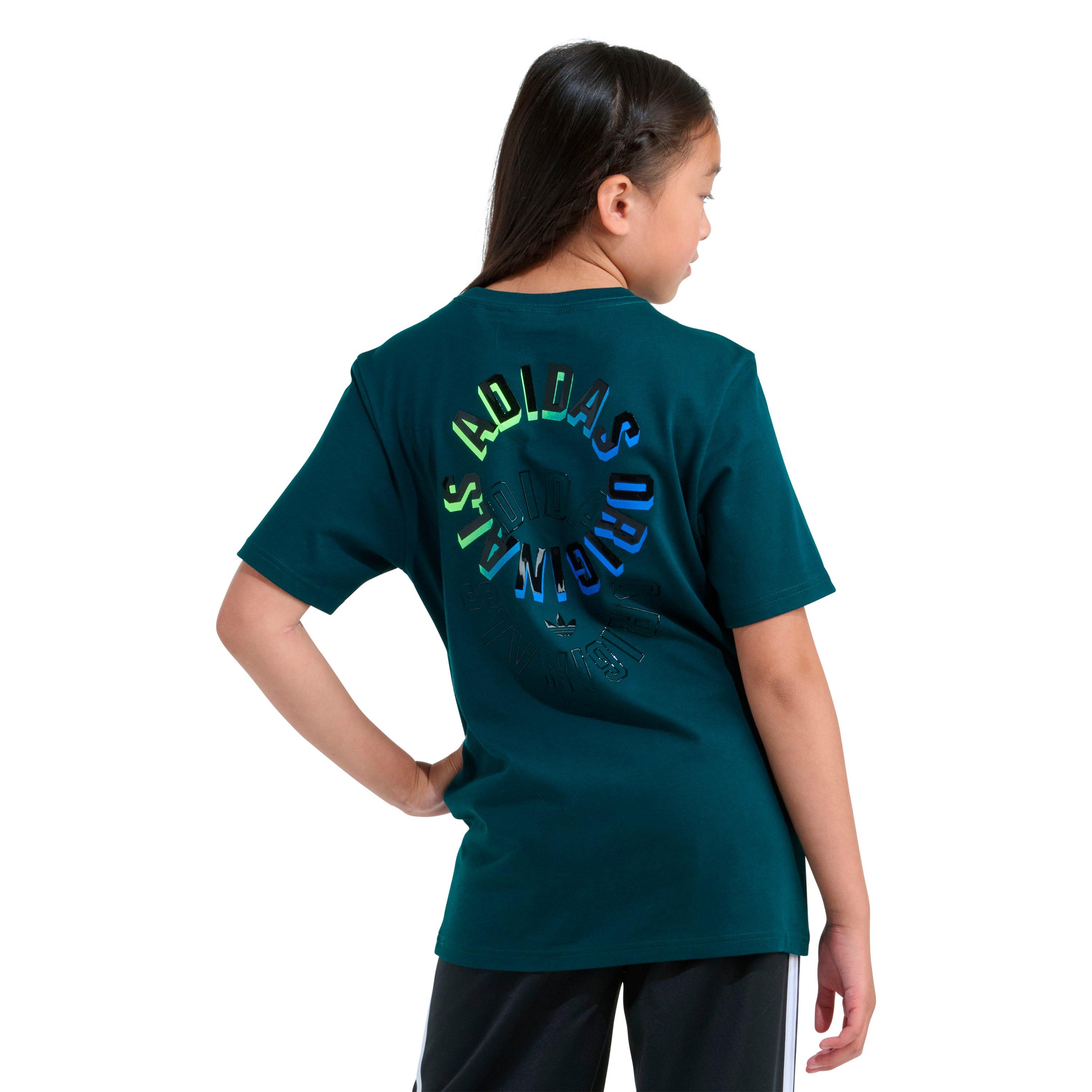 adidas Big Girls' Green Tee
