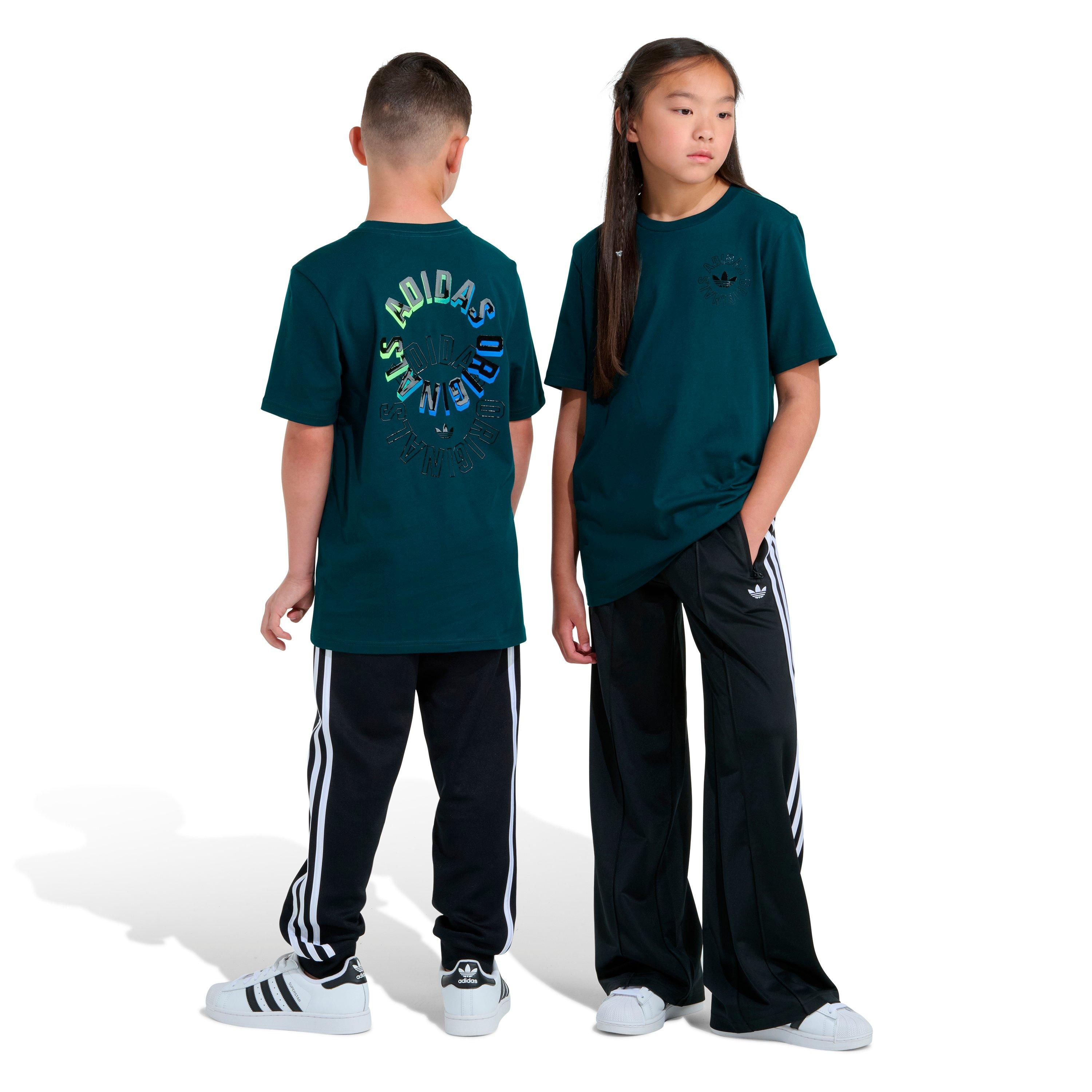 adidas Big Kids' Green Tee