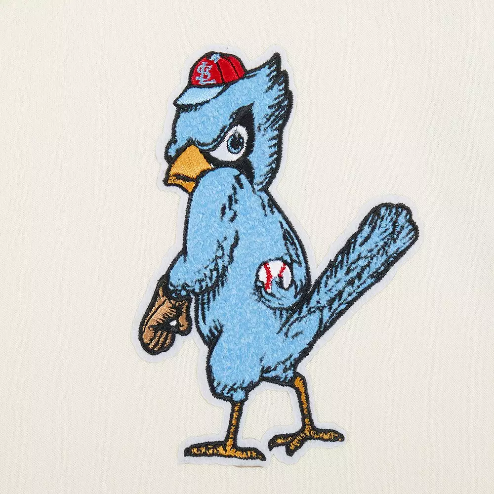 Pro Standard Youth St. Louis Cardinals Retro Classic Hoodie-Eggshell - CREAM