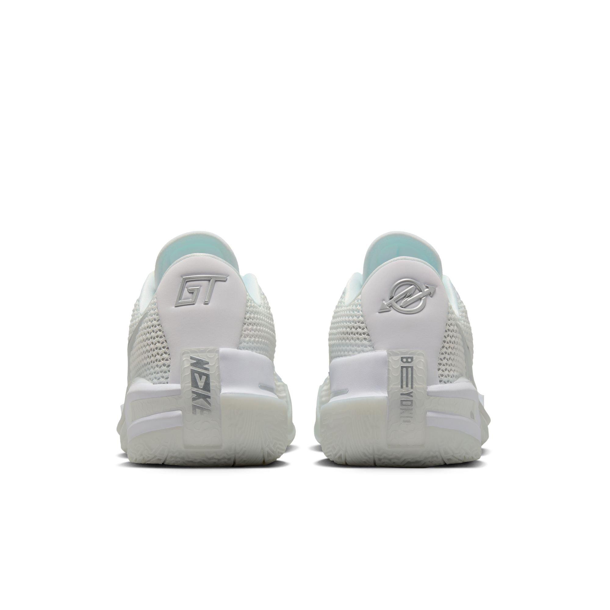 Nike G.T. Cut "White" Men's Basketball Shoe - WHITE/CHROME Thumbnail View 8
