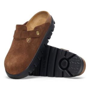 Birkenstock Boston Chunky "Brown/Black" Women's Sandal