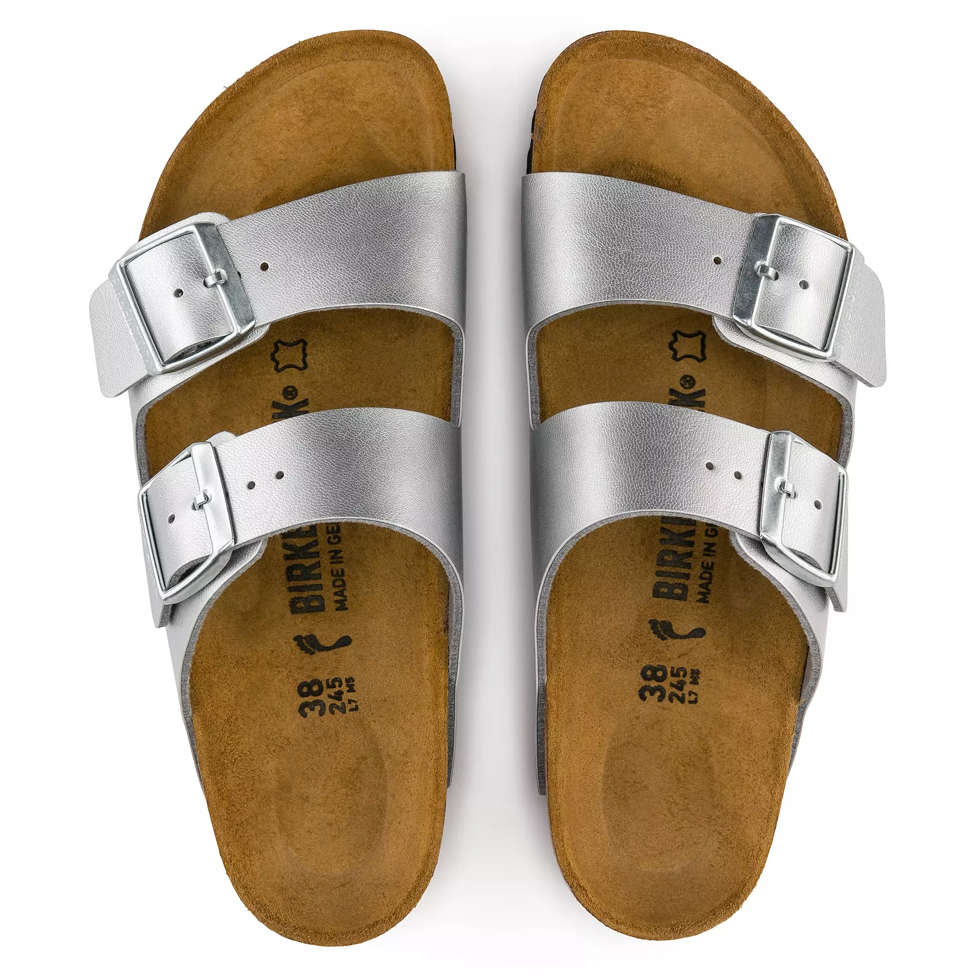 Birkenstock Arizona "Silver" Women's Sandal - SILVER