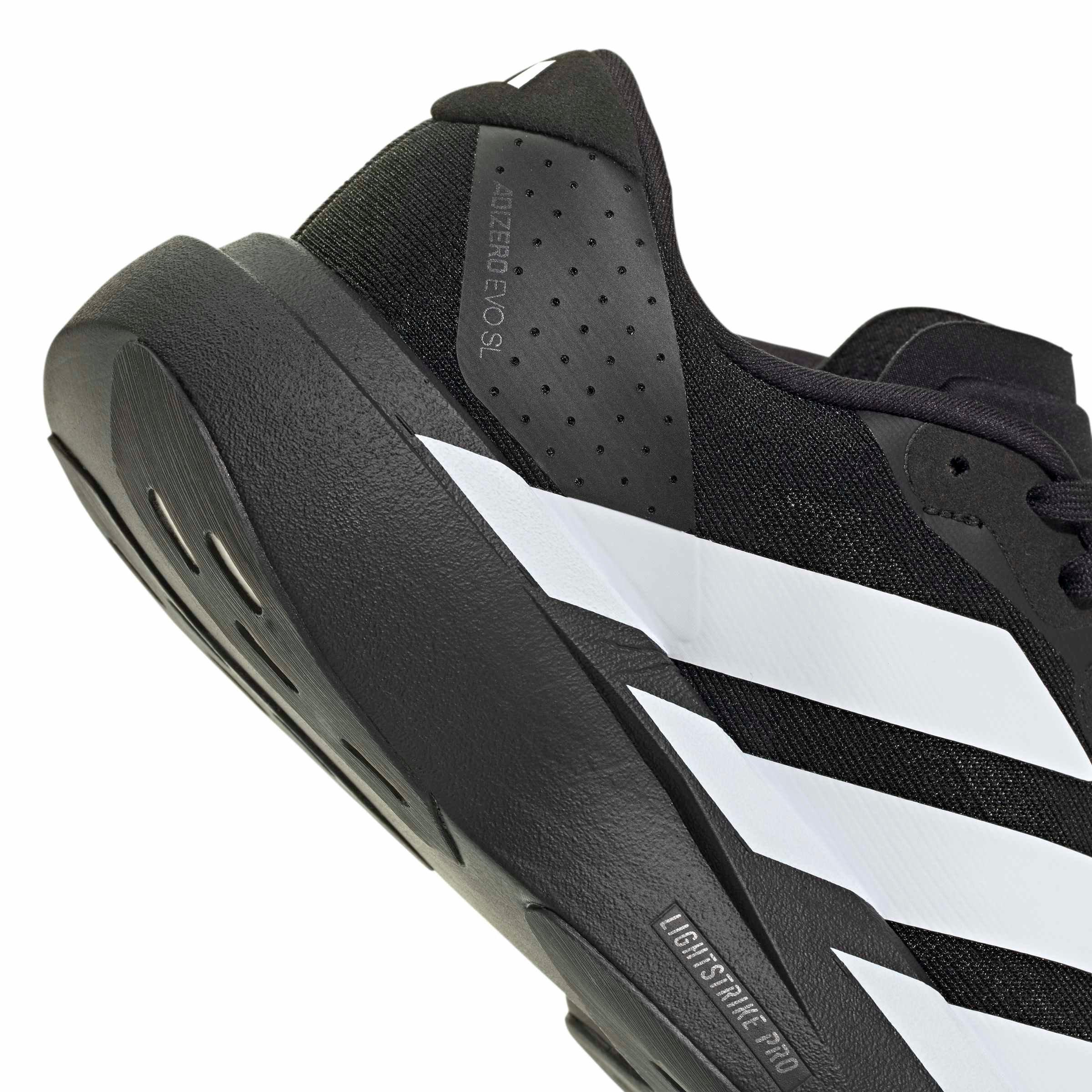 adidas Adizero Evo SL Grade School Boys' "Core Black/Ftwr White/Carbon" Shoe