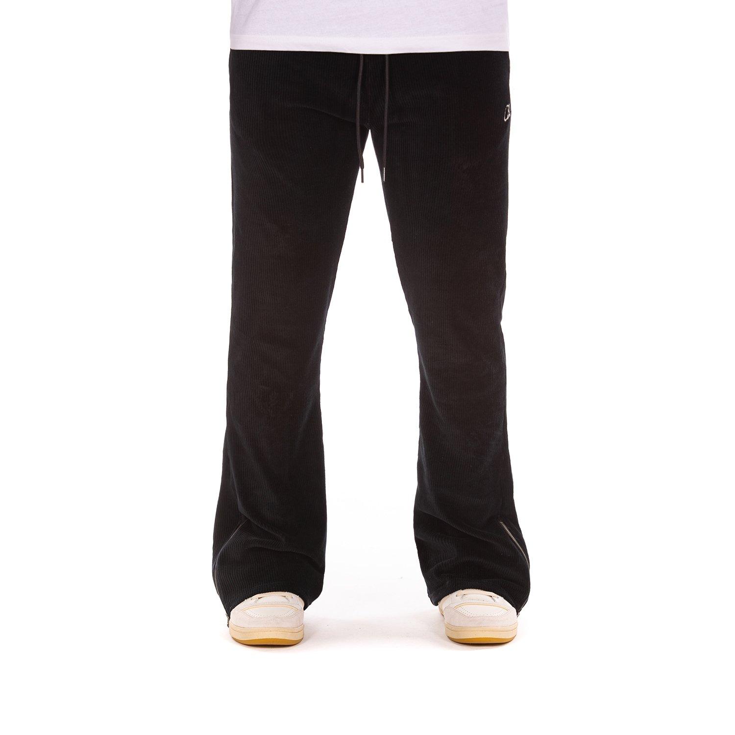 AKOO Men's Outside Corduroy Pants - BLACK Thumbnail View 1