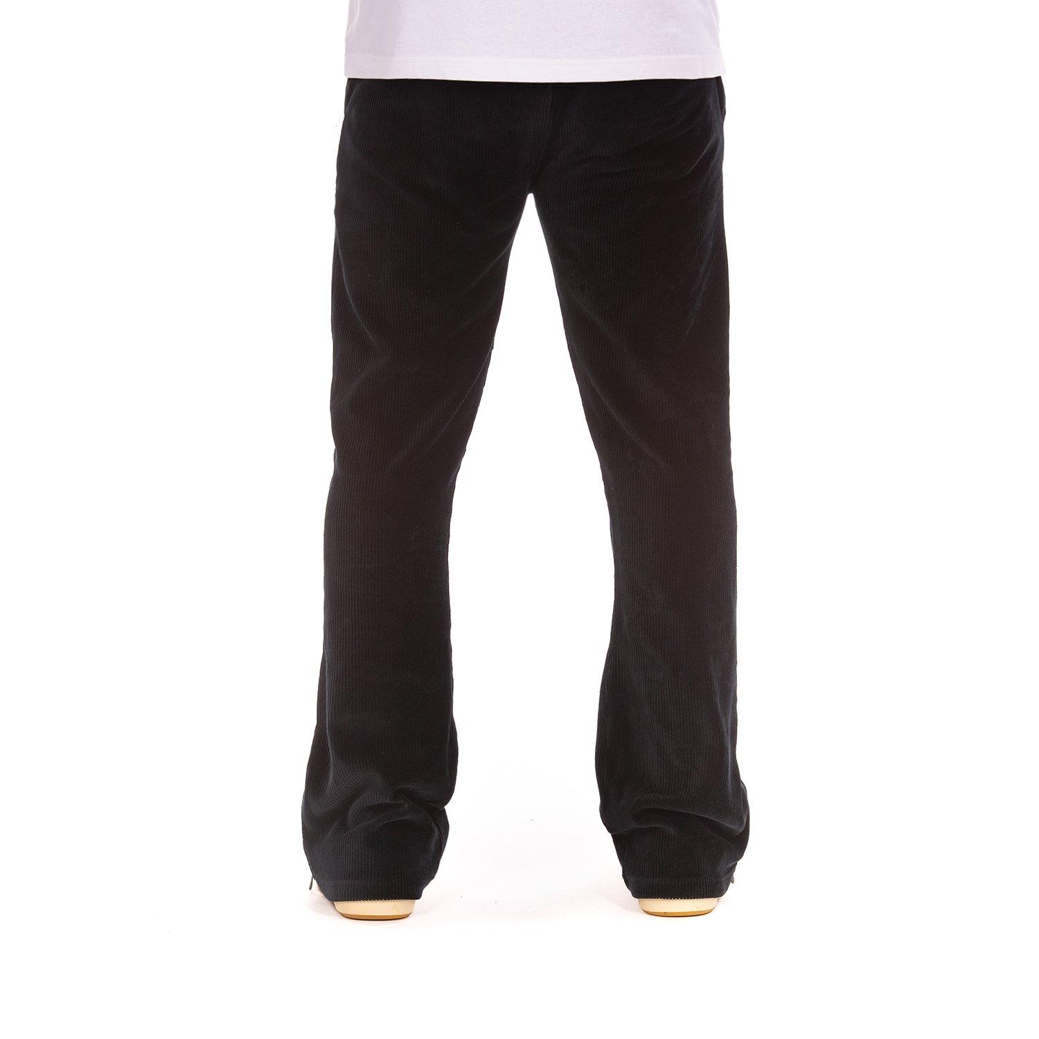 AKOO Men's Outside Corduroy Pants - BLACK Thumbnail View 2