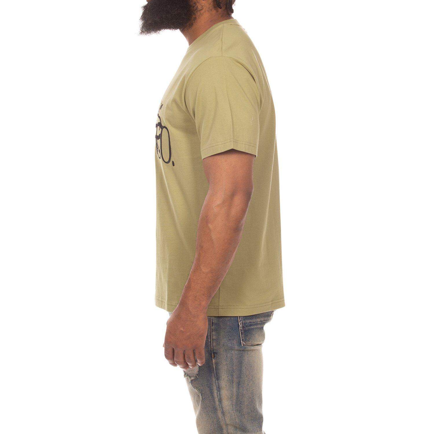 AKOO Men's Family Tree Tee - Sage - GREEN Thumbnail View 5