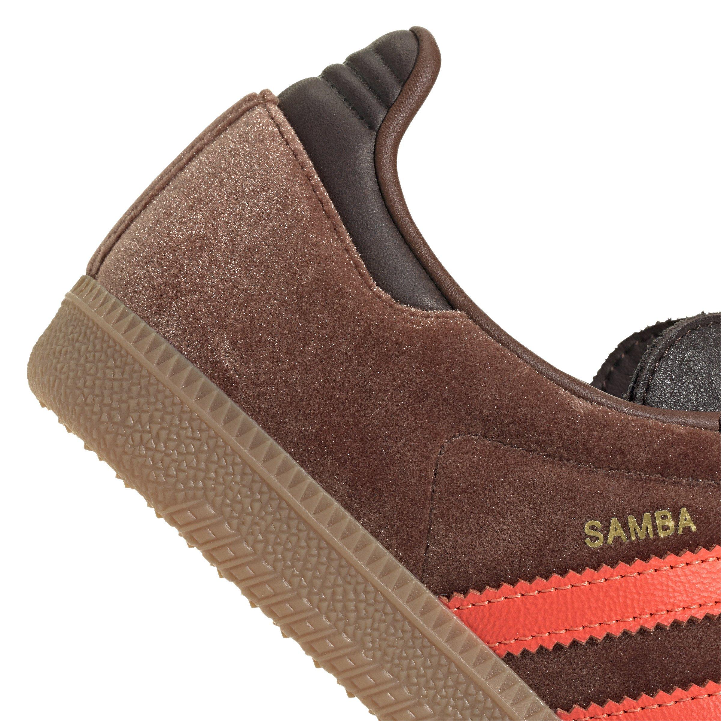 adidas Originals Samba OG "Preloved Brown/Dark Brown" Women's Shoe - BROWN Thumbnail View 3
