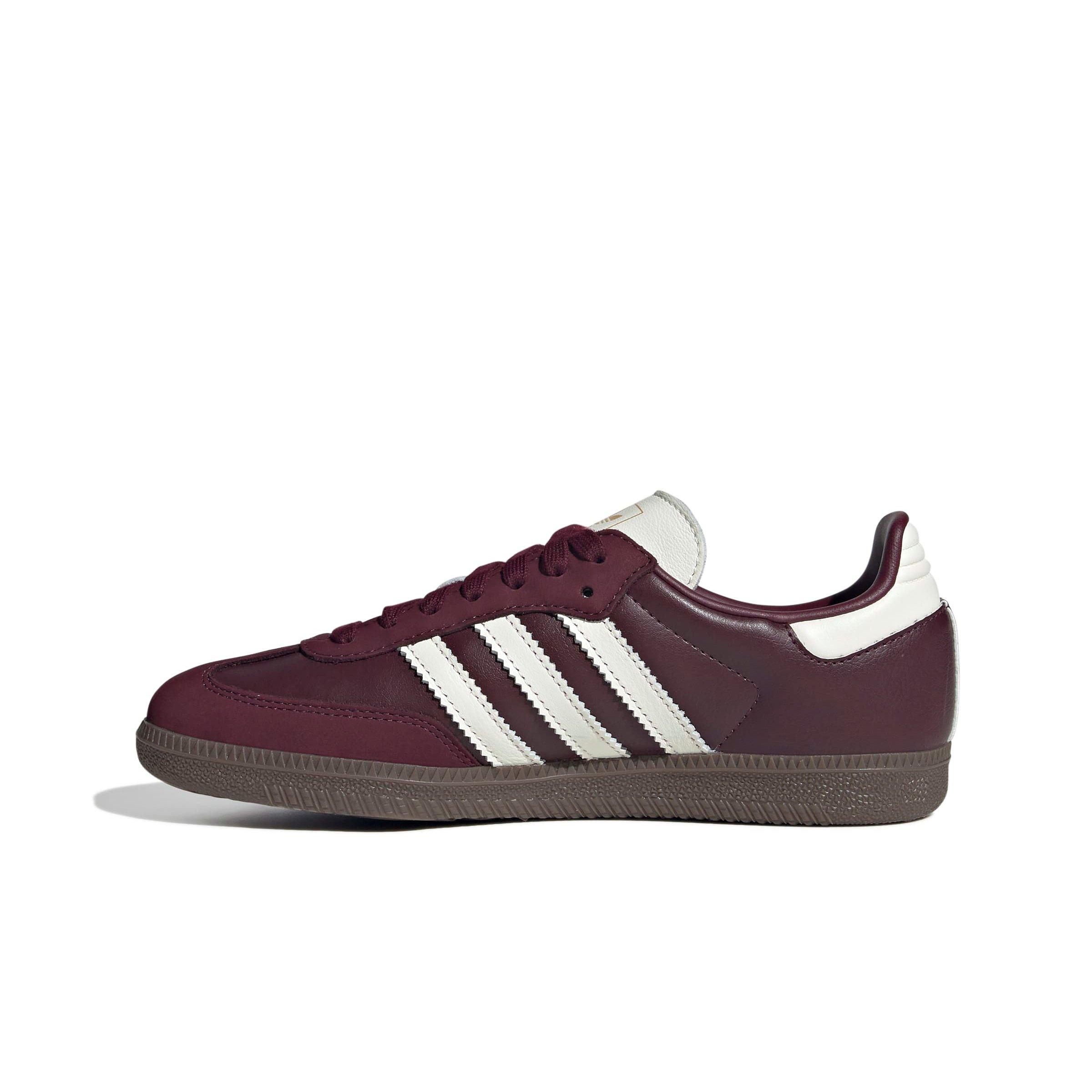 adidas Originals Samba OG "Maroon/Off White" Women's Shoe - MAROON/WHITE Thumbnail View 2