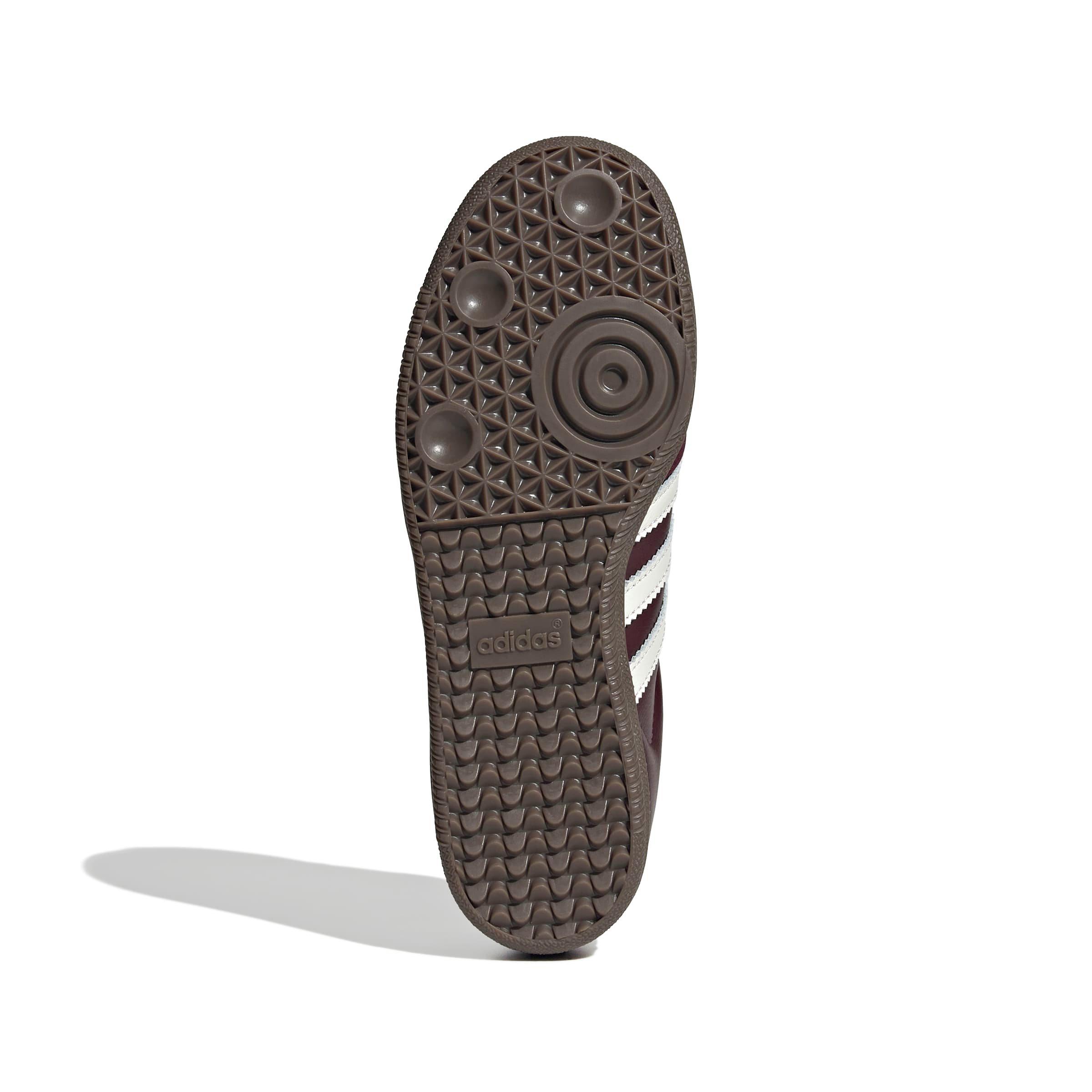 adidas Originals Samba OG "Maroon/Off White" Women's Shoe - MAROON/WHITE Thumbnail View 4