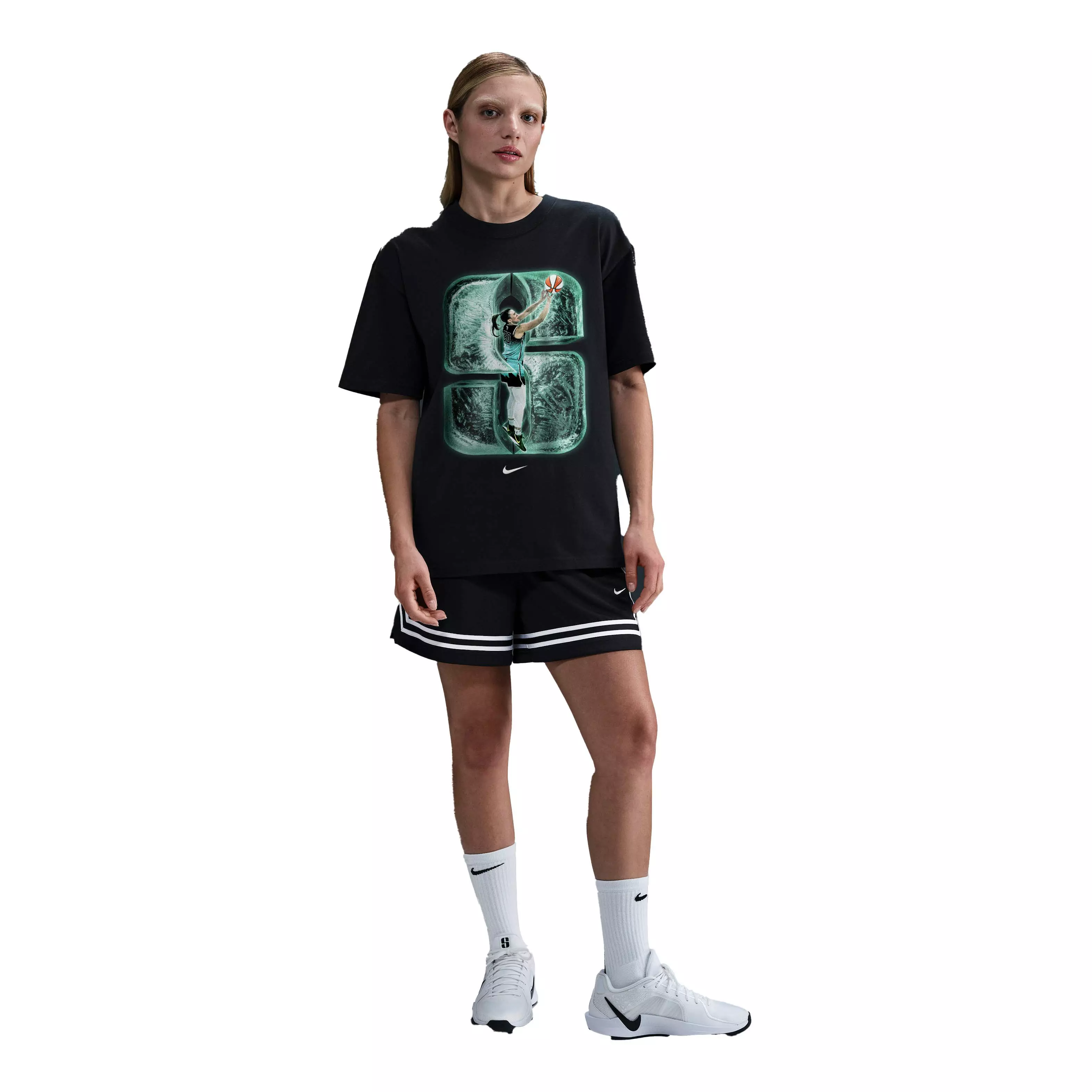Nike Women's Sabrina Ionescu "So Win" Basketball Tee - BLACK