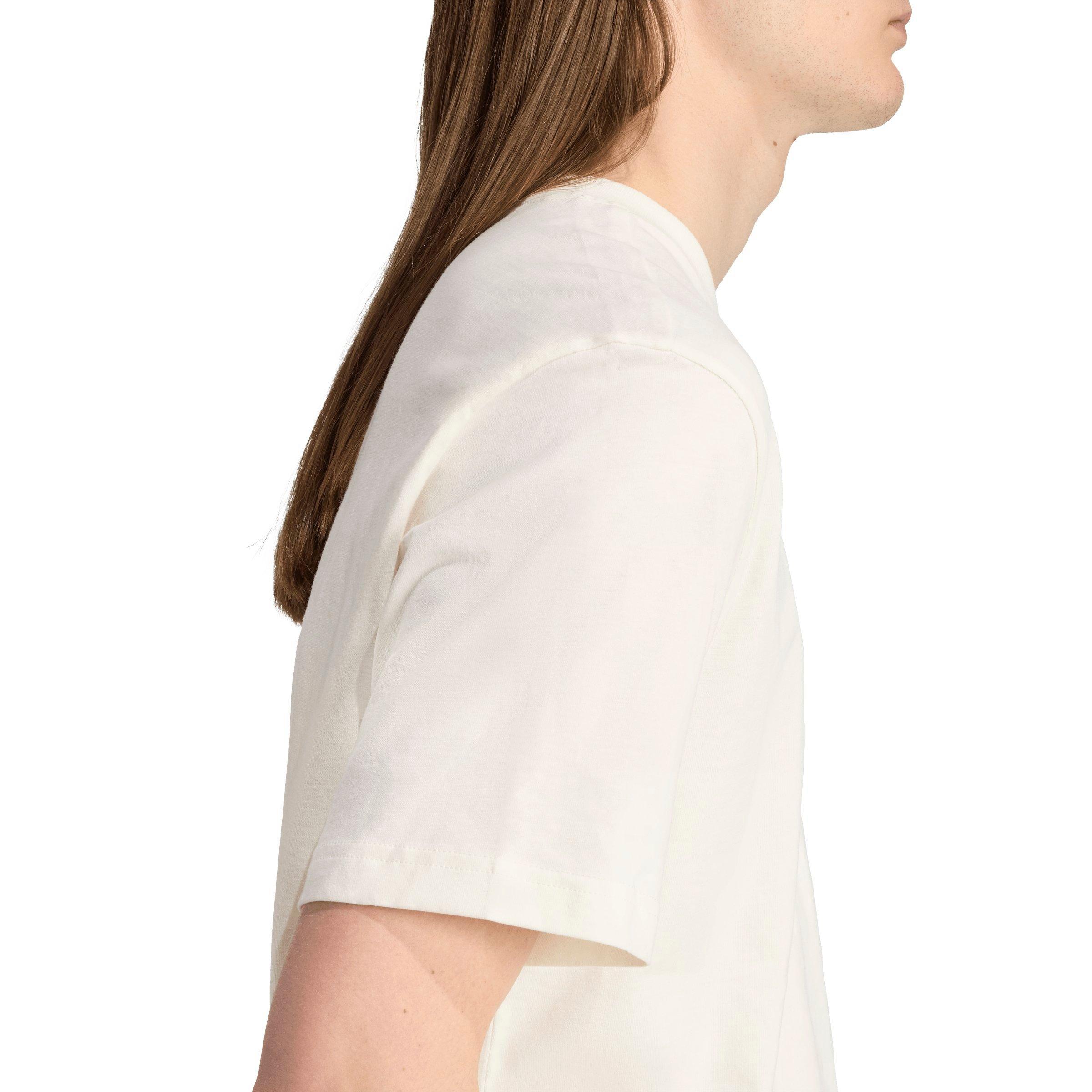 adidas Originals Men's Monogram Loose Tee - WHITE Thumbnail View 4