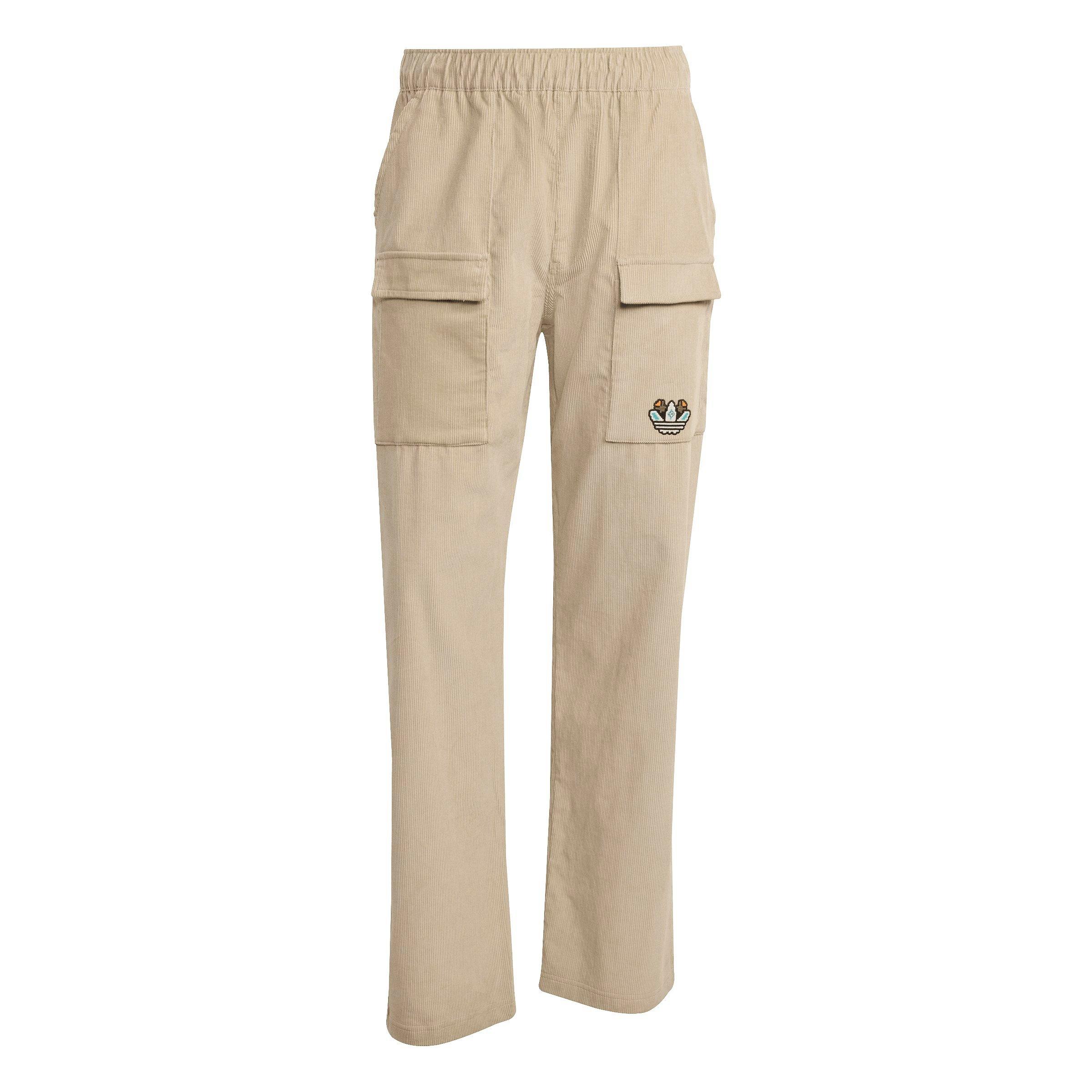 adidas Originals Men's Monogram Regular Pants - KHAKI Thumbnail View 6