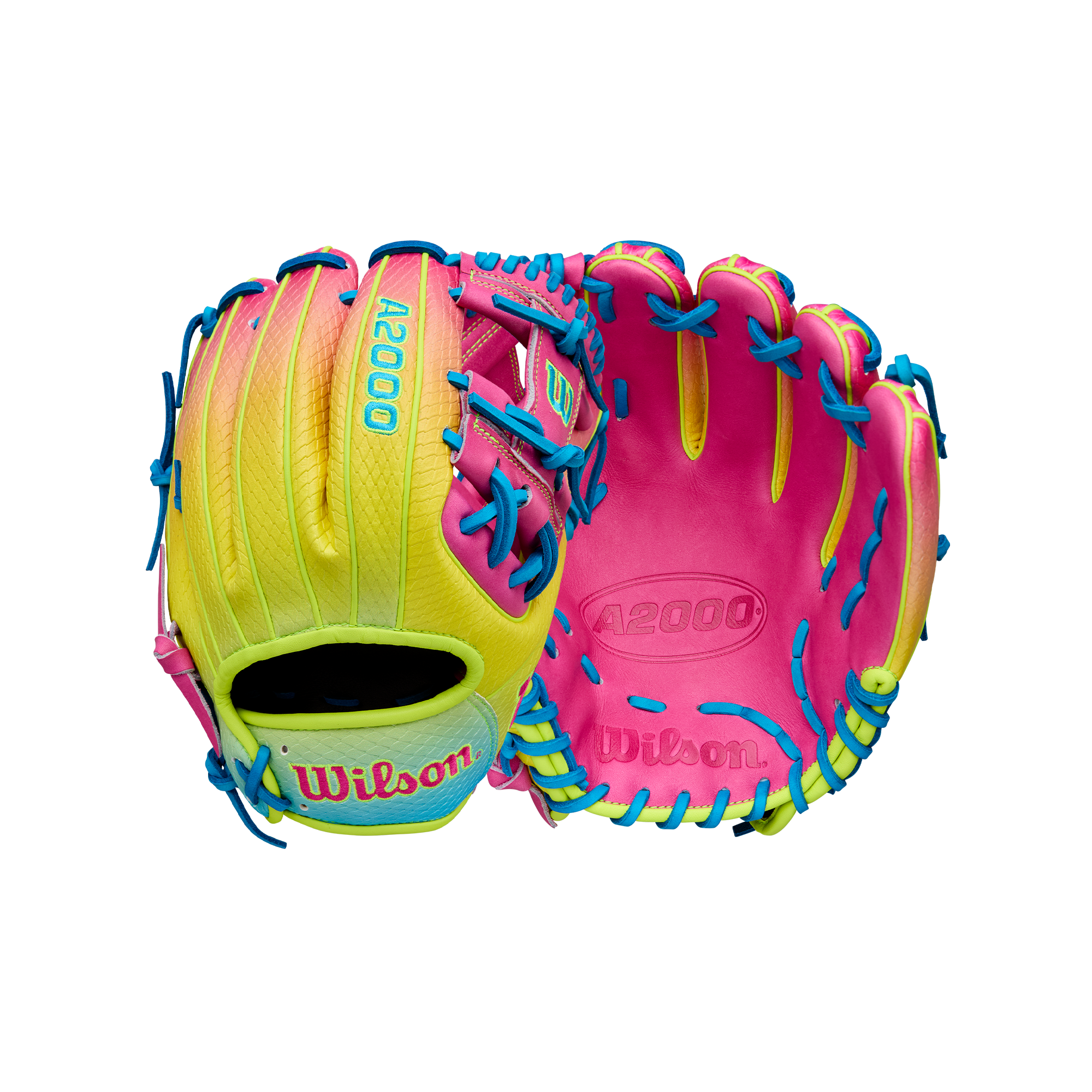 Wilson A2000 1786SS 11.5" Pink Lemonade Baseball Fielders Glove 2025