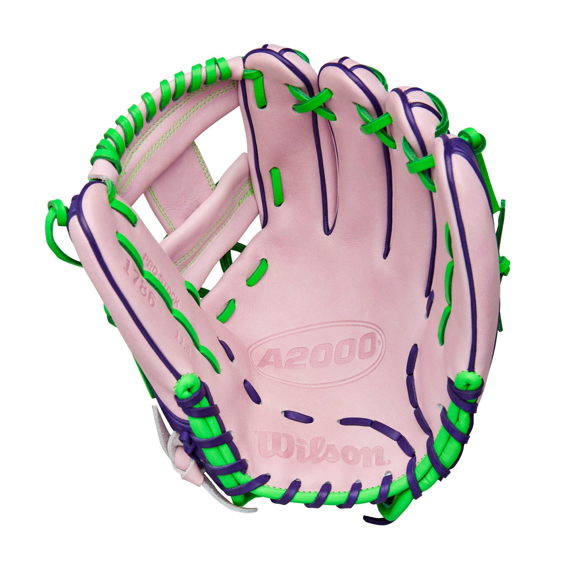 Wilson A2000 1786 11.5” Lavender/Purple Infield Baseball Glove 2025