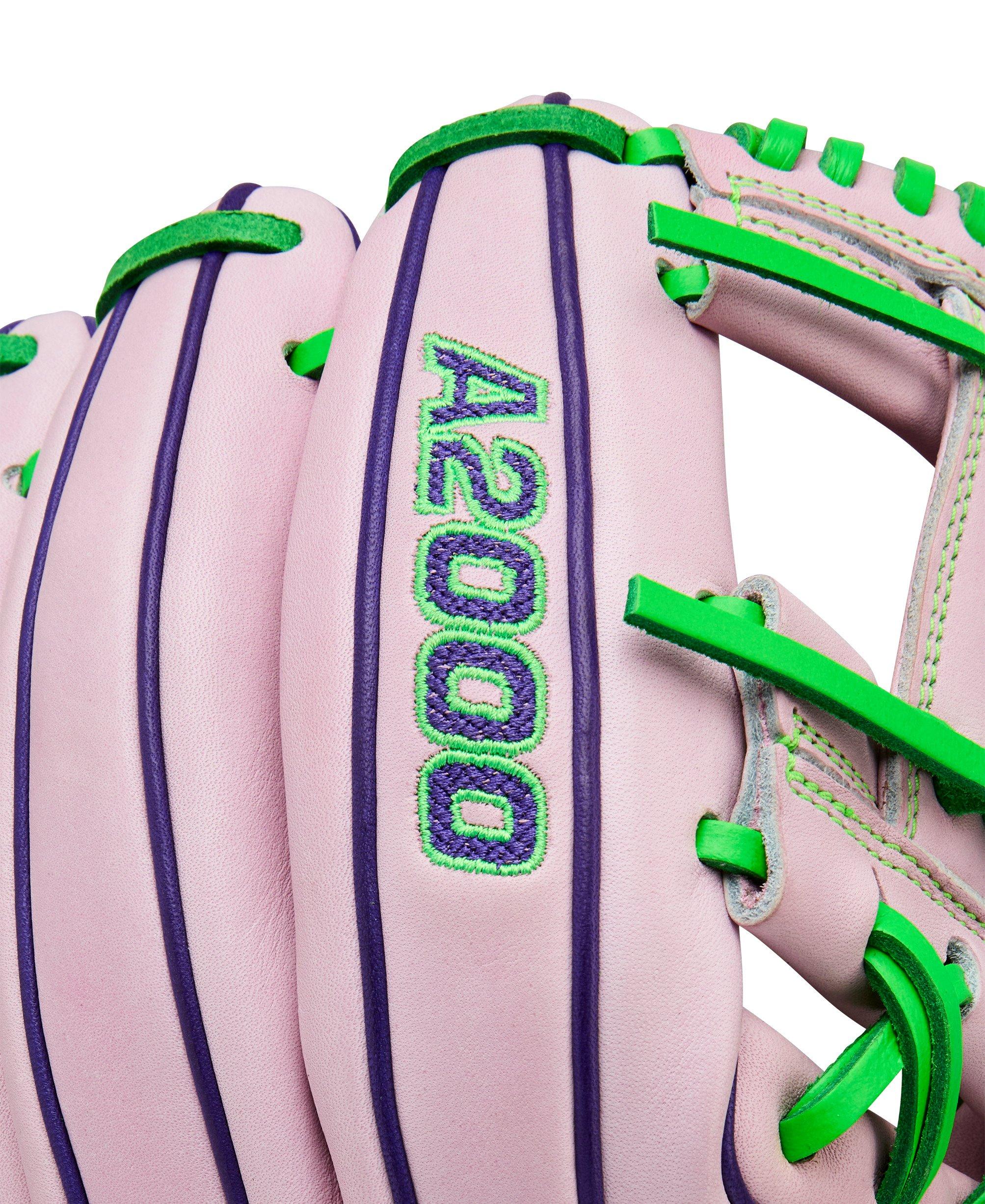 Wilson A2000 1786 11.5” Lavender/Purple Infield Baseball Glove 2025
