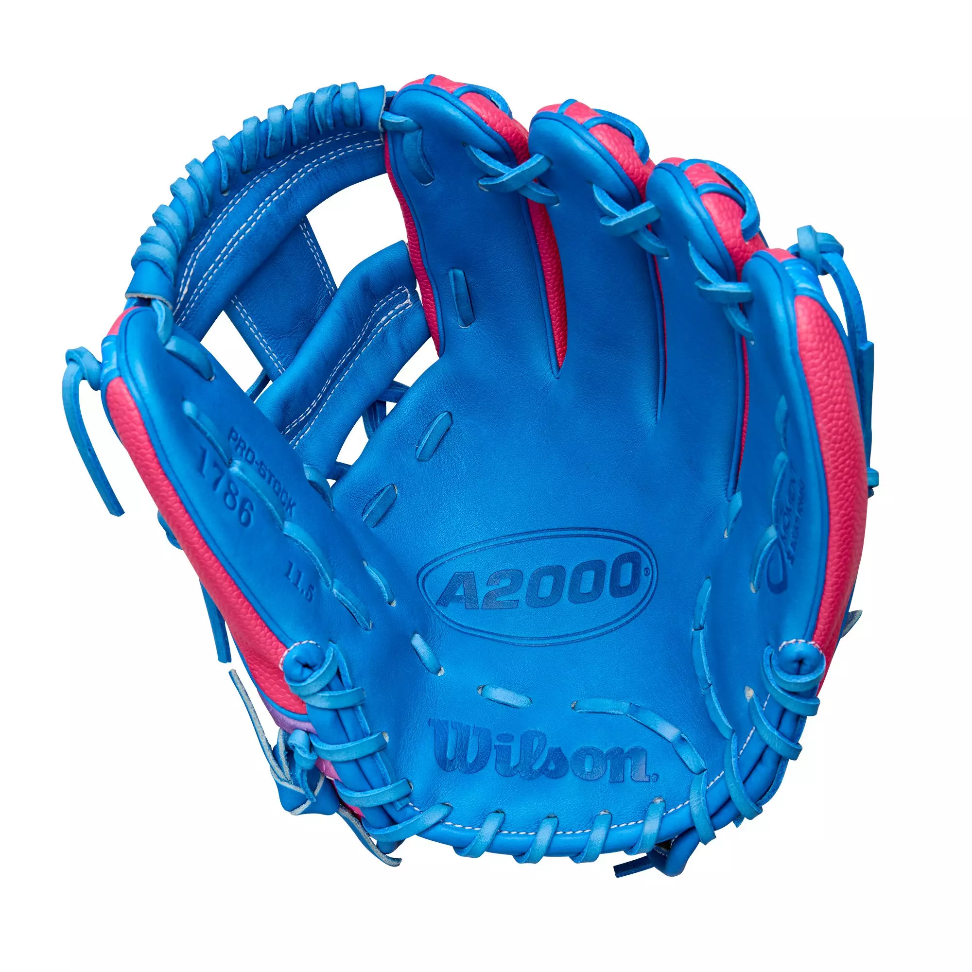 Wilson A2000 1786 Love The Moment Baseball Fielders Glove 2025 - BLUE/PINK