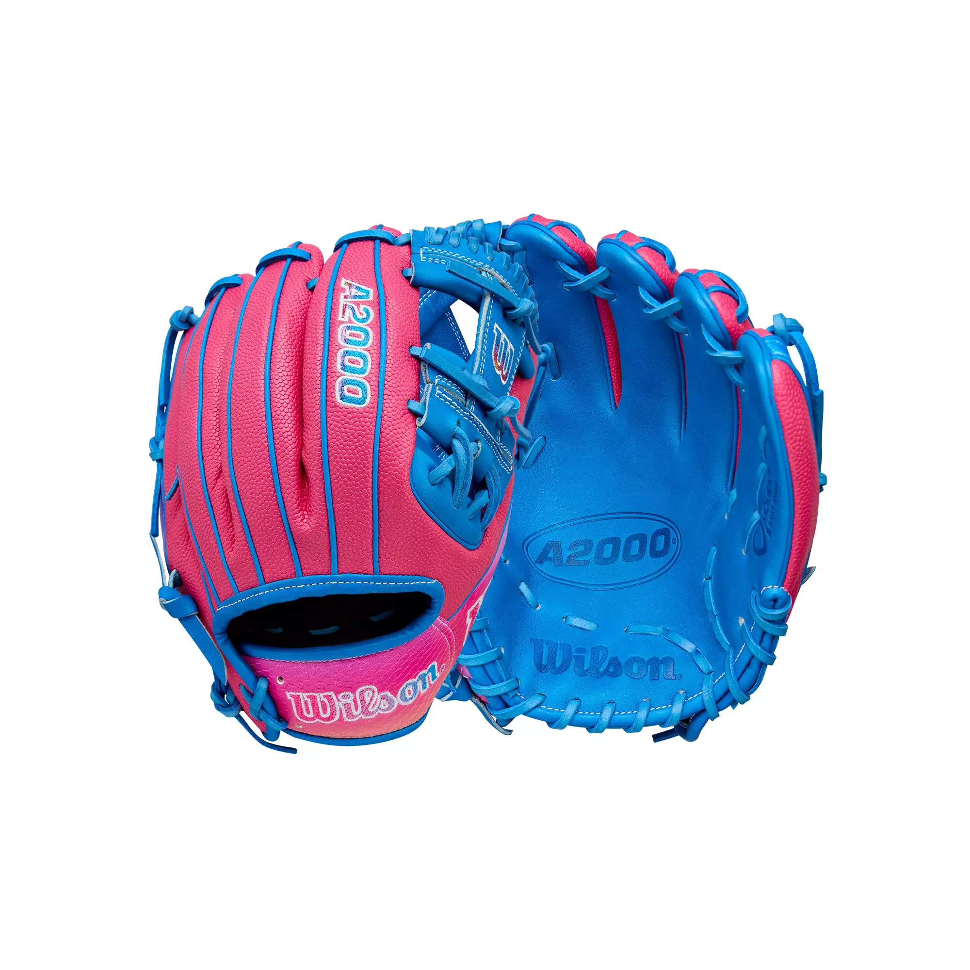 Wilson A2000 1786 Love The Moment Baseball Fielders Glove 2025 - BLUE/PINK