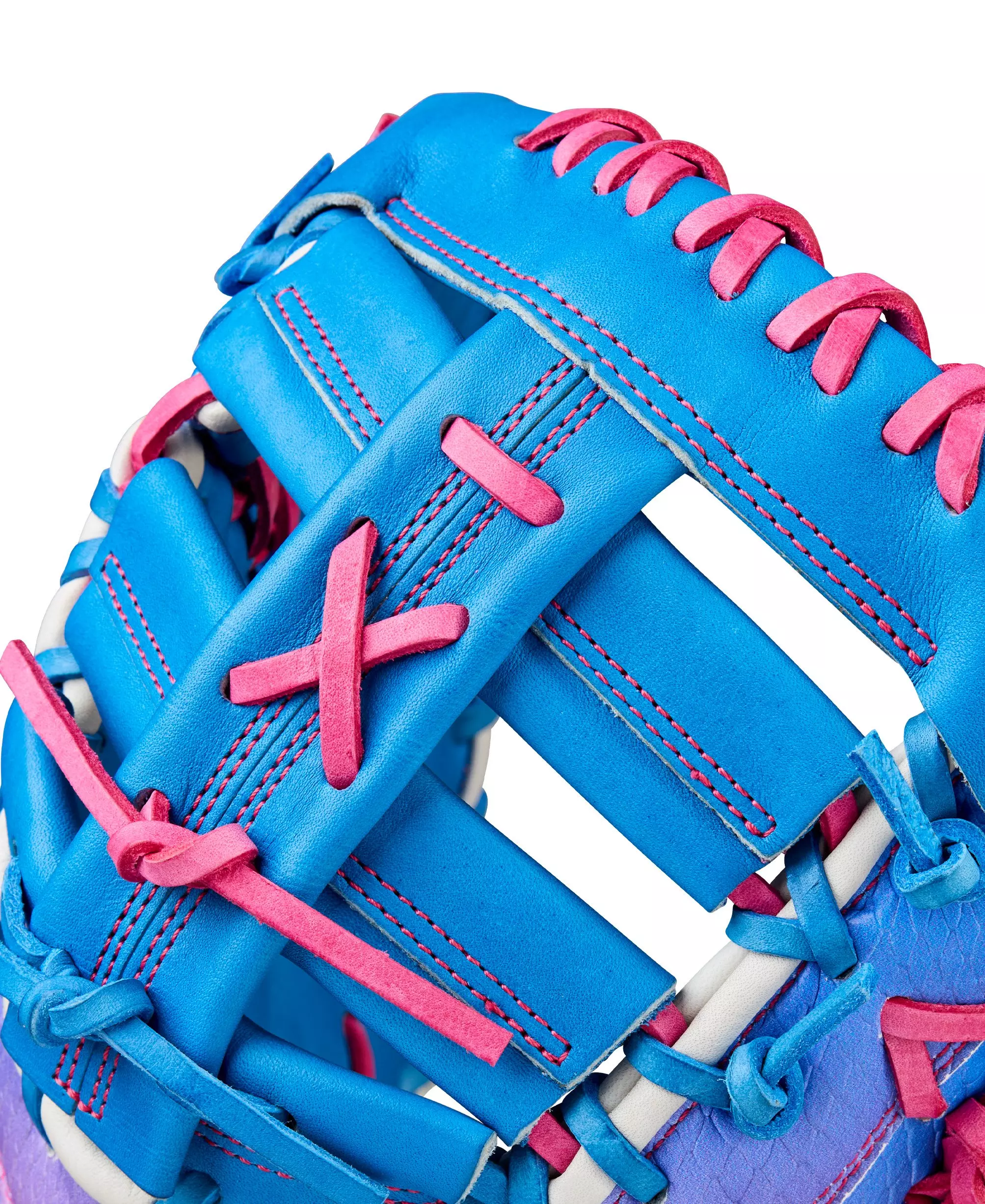 Wilson A2000 1612SS 12” Love the Moment Baseball First Base Mitt 2025 - BLUE/PINK