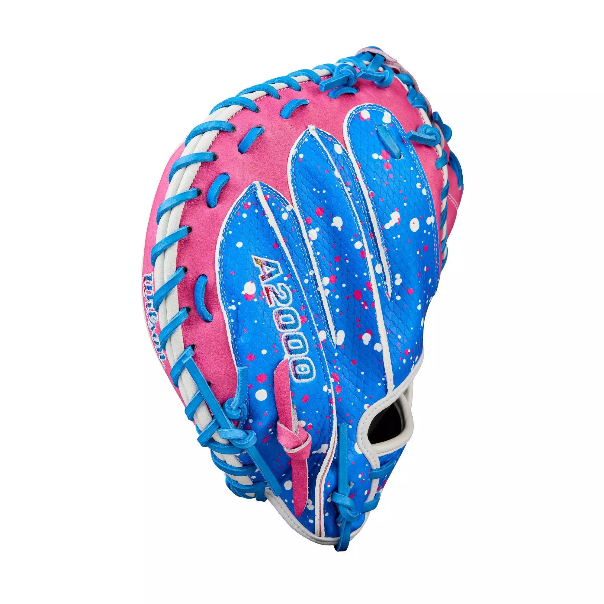 Wilson A2000 CM33SS 33” Love the Moment Baseball Catcher’s Mitt 2025 - BLUE/PINK